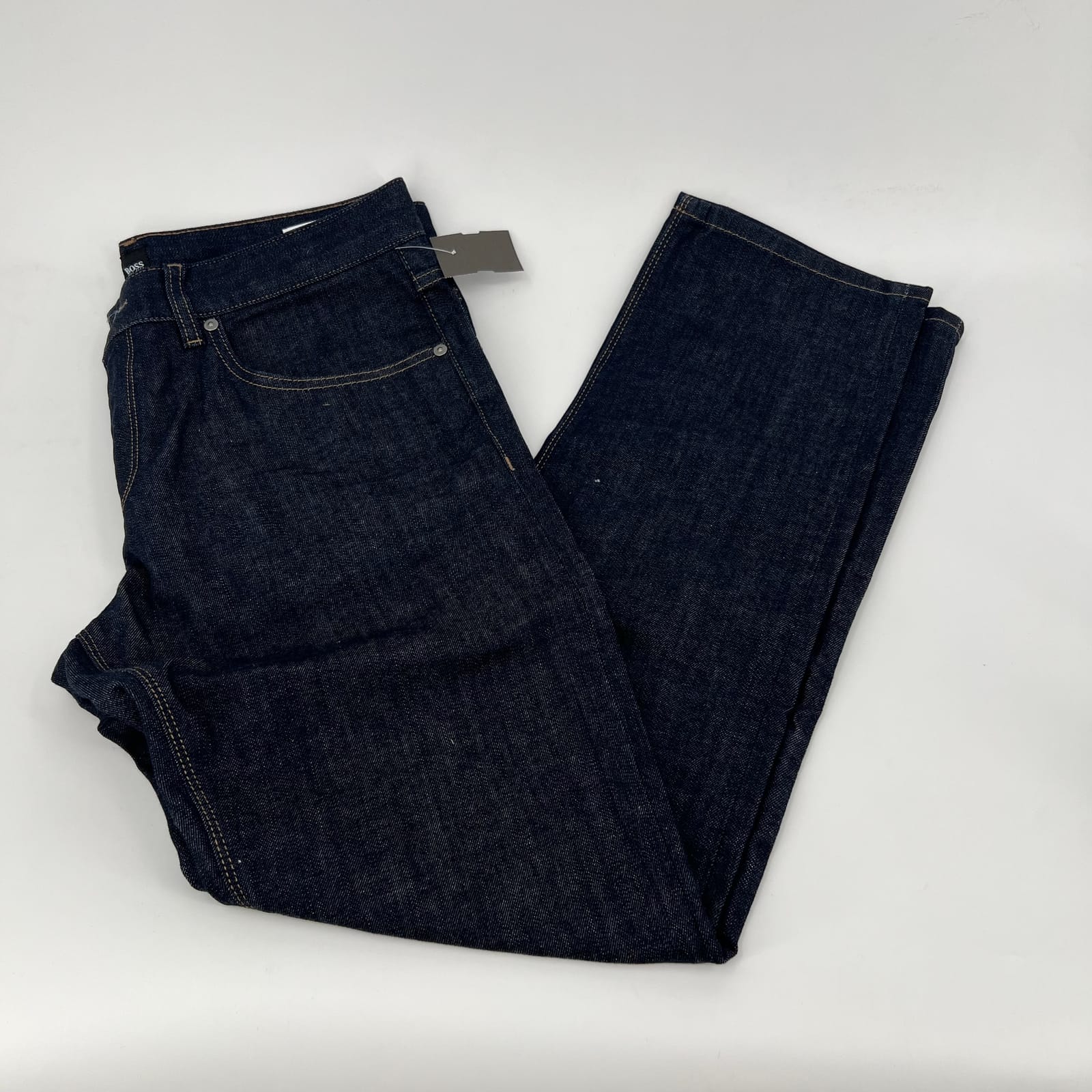 Hugo Boss Blue Straight Leg Jeans