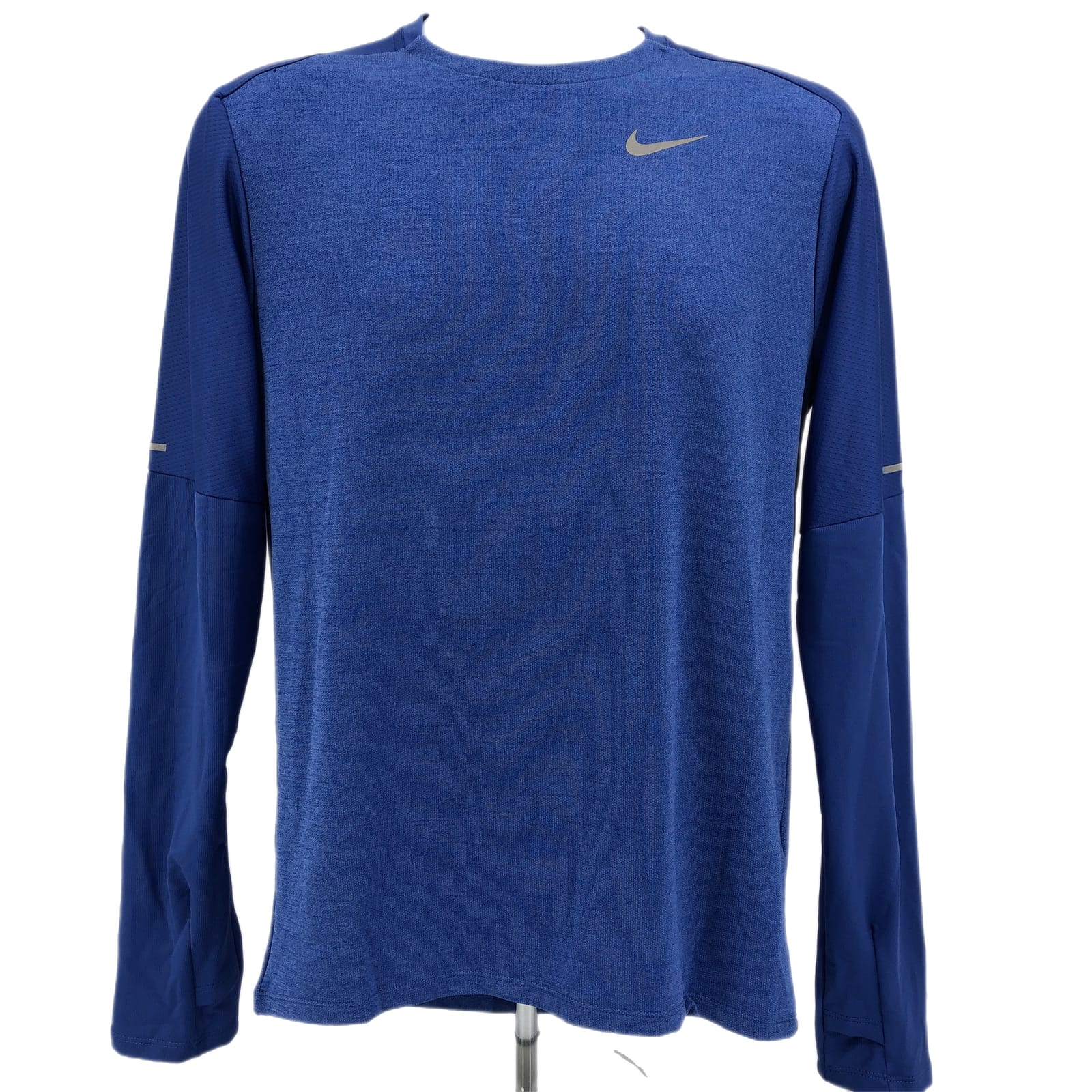 Nike Blue Moisture Wicking Long Sleeve Tee