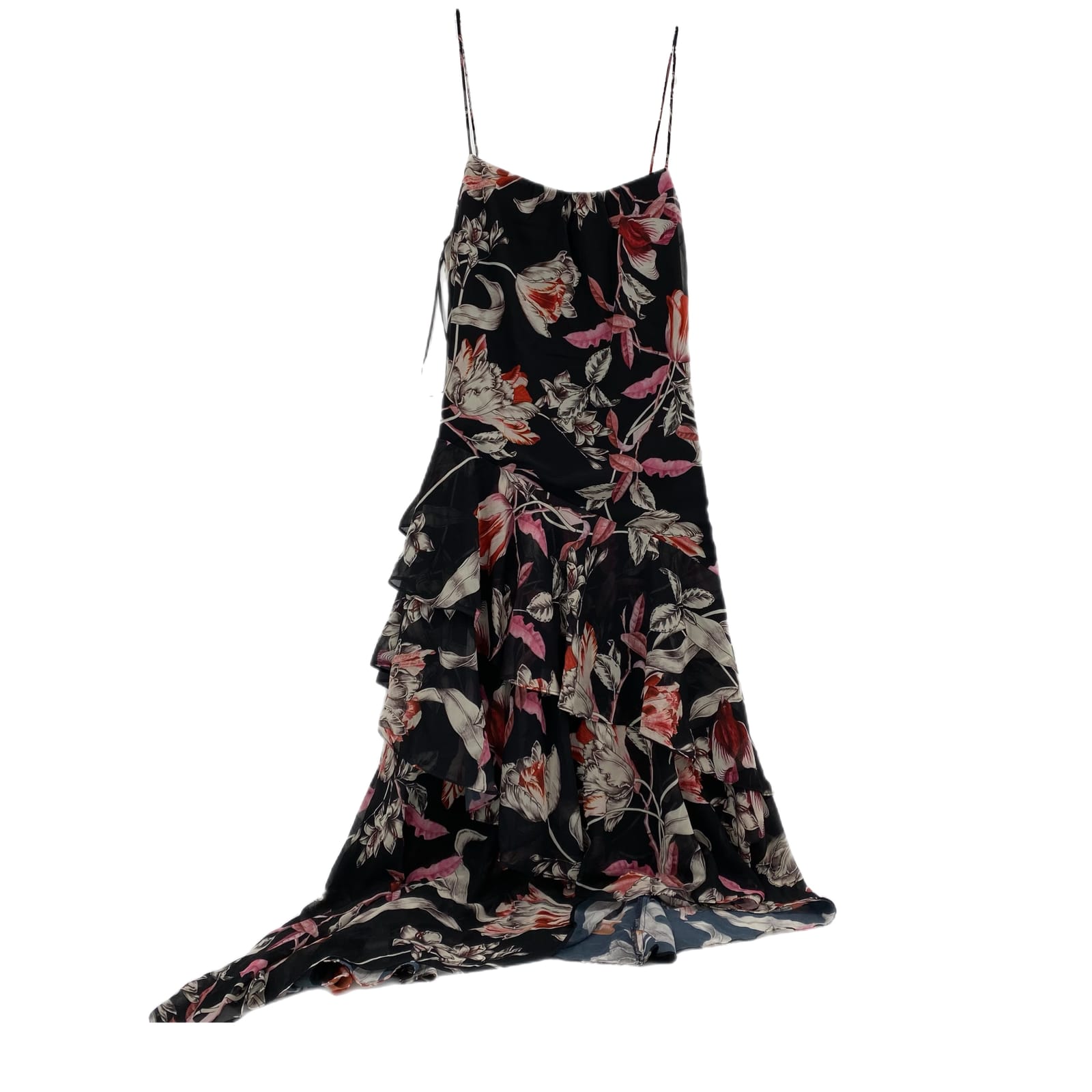 Cooper St Black & Pink Floral Sundress