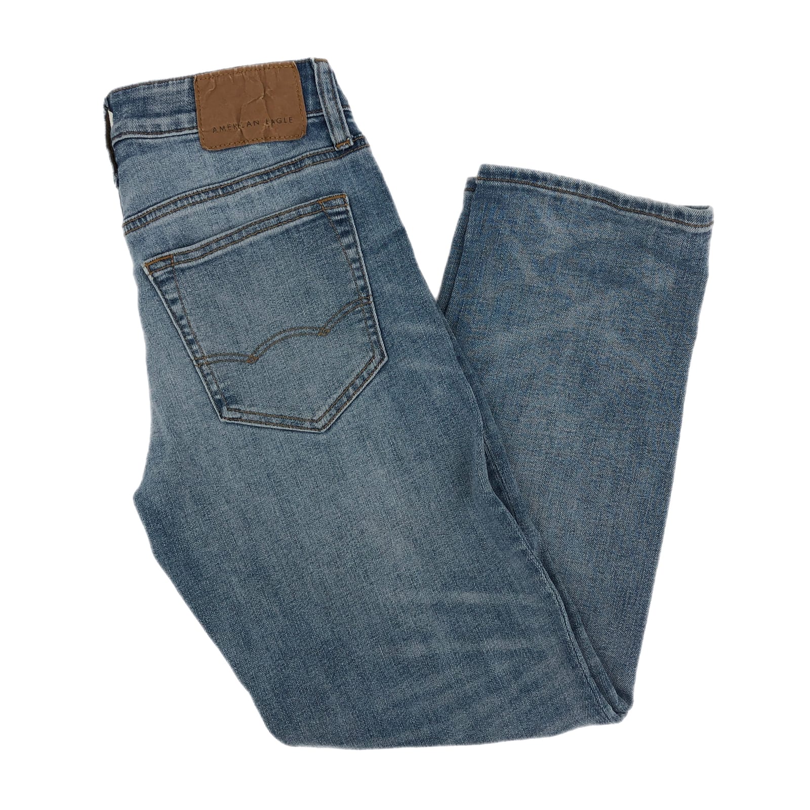 American Eagle Outfitters Blue Straight Leg Jeans