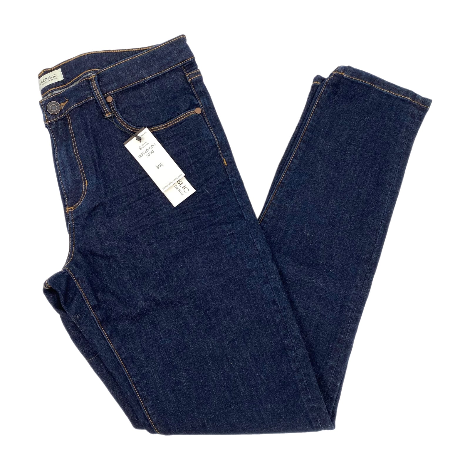 Banana Republic Blue Dark Wash Skinny Jeans