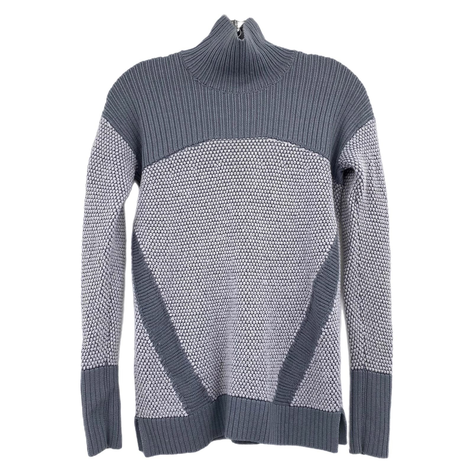 Lululemon Gray Knit High Neck Sweater