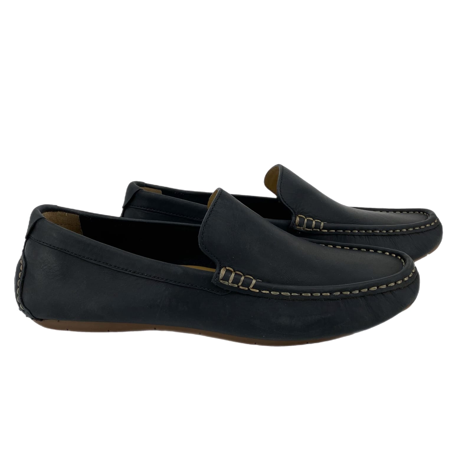 Cole Haan Black Leather Loafers