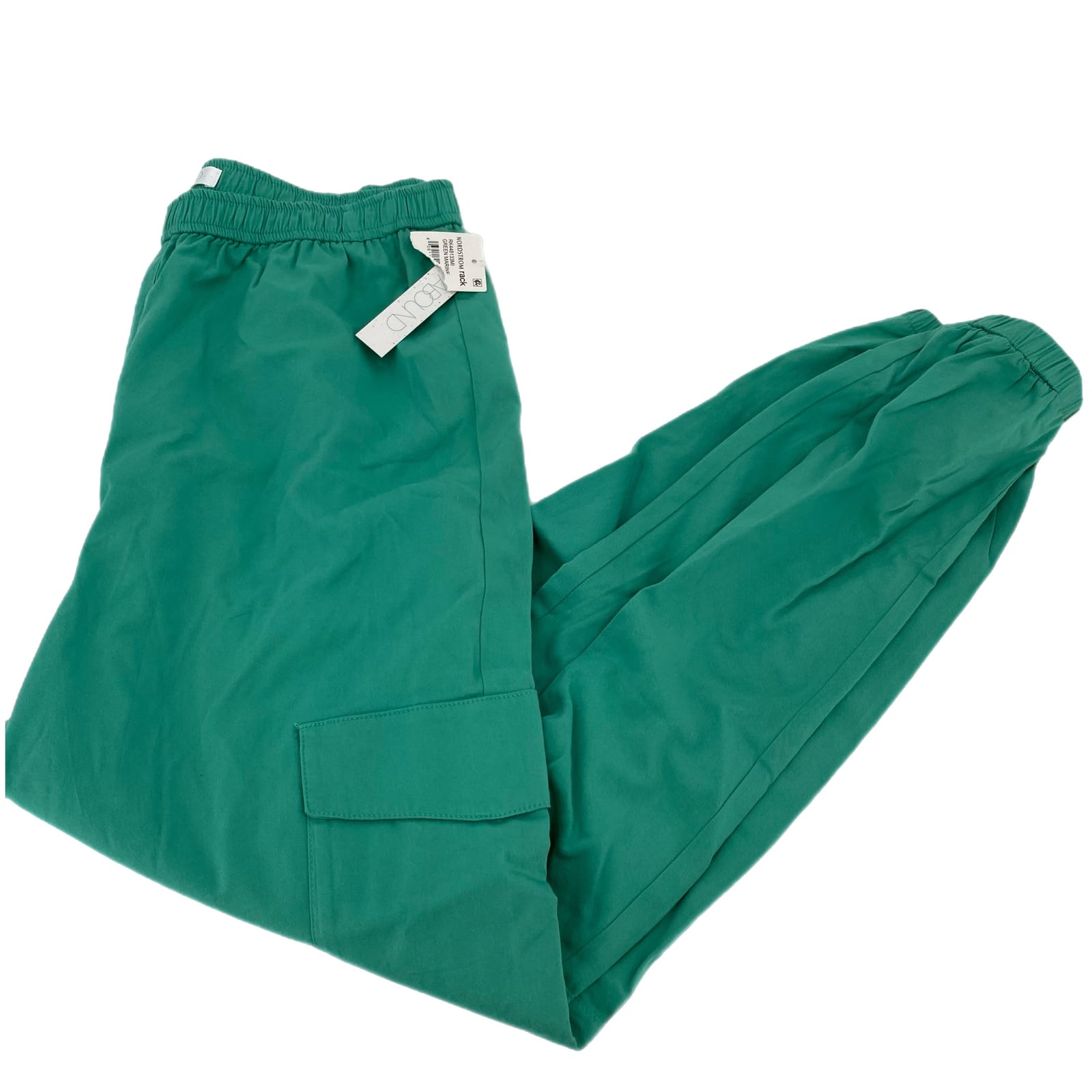 Abound Green High-Rise Straight Track Pants