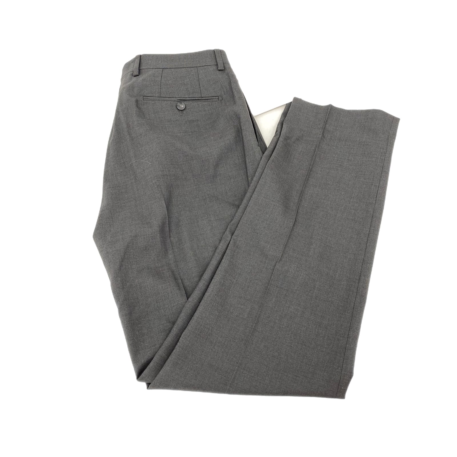 Calvin Klein Gray Slim Fit Dress Pants