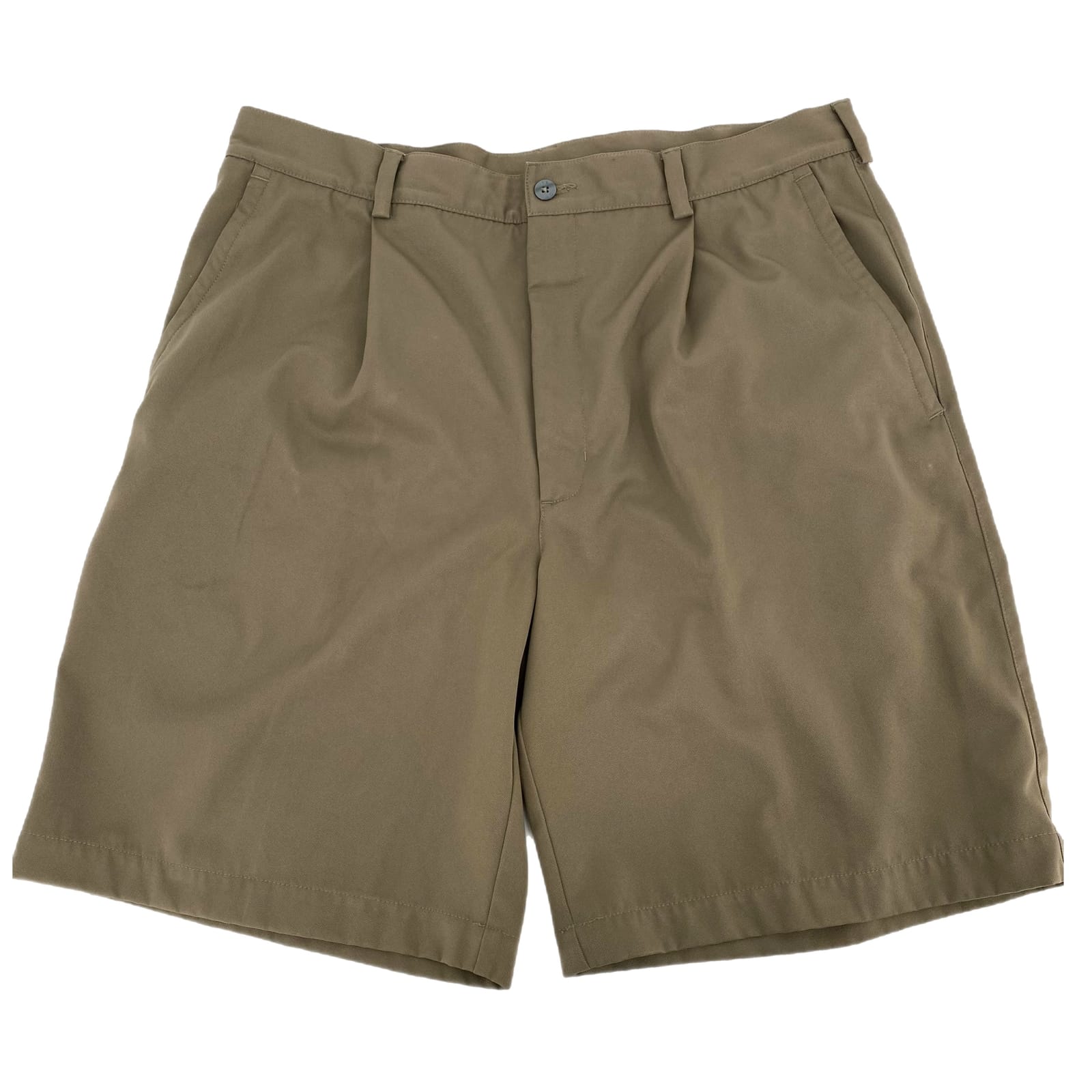 Nike Tan High-Rise Golf Shorts