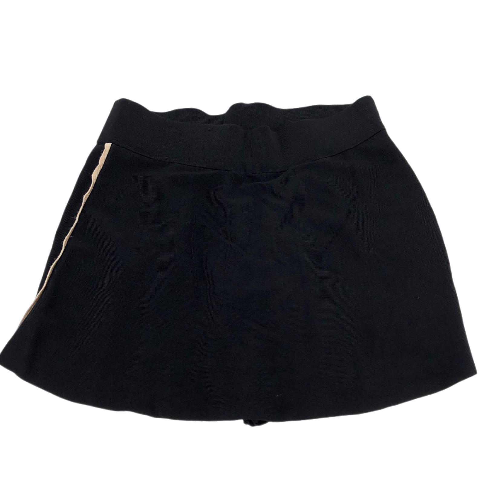 Zara Black Knitted Mini Skirt