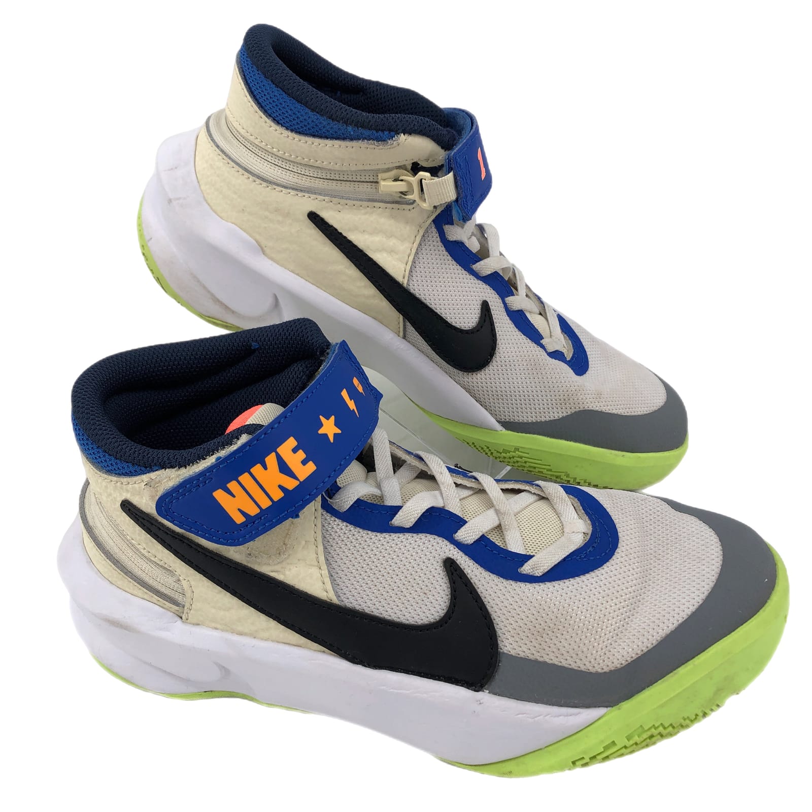 Nike Blue and White Athletic Sneakers