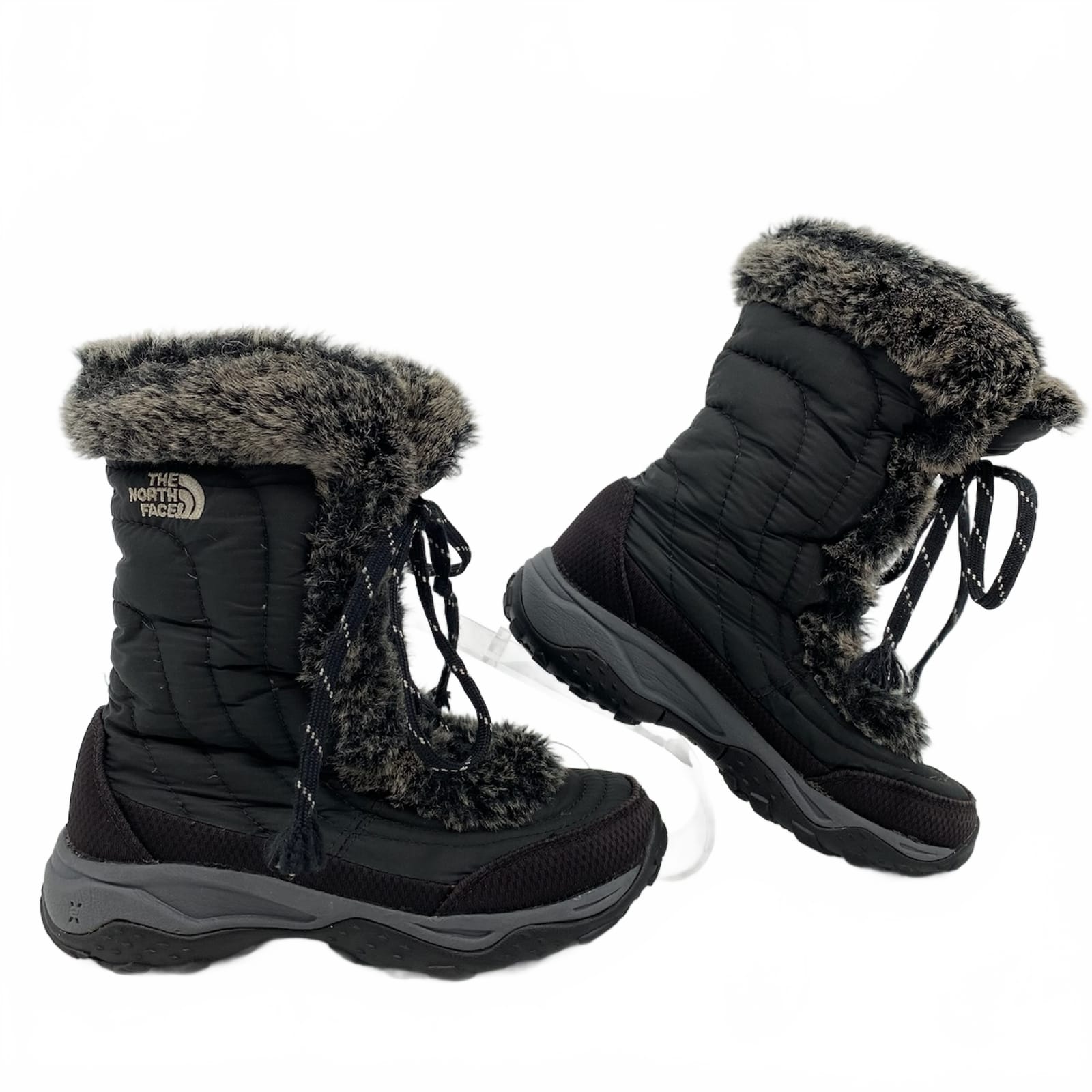 The North Face Black Snow Boots