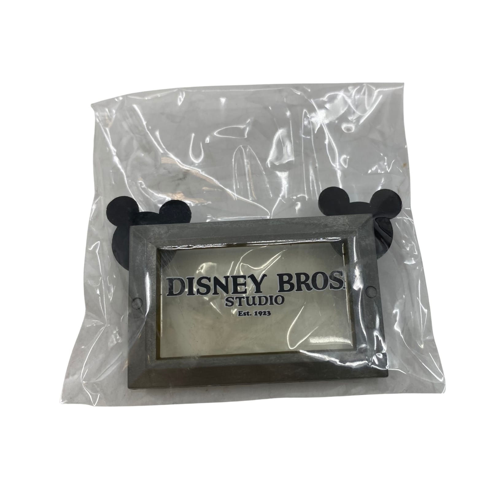 Disney Silver Classic Rectangle Brooch