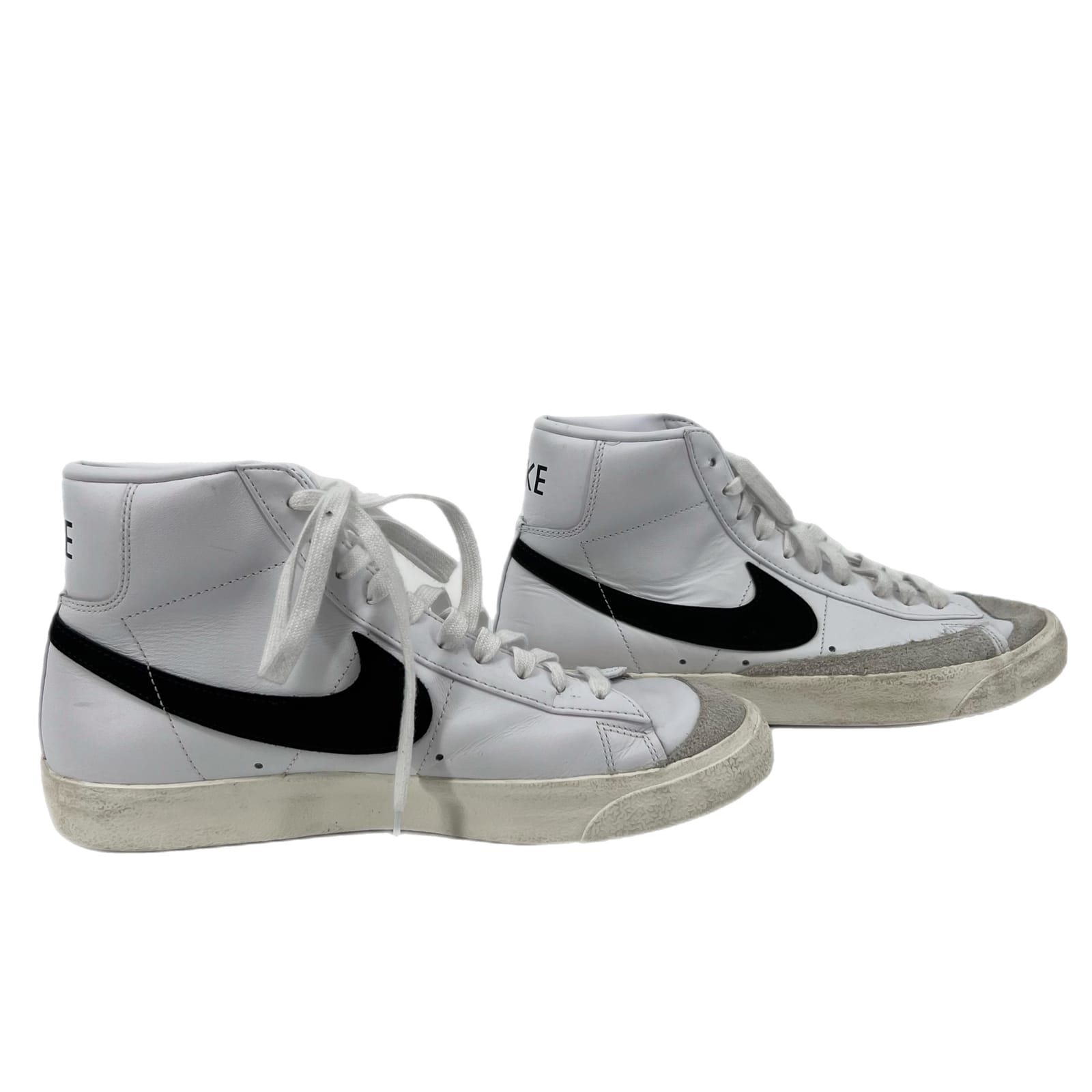 Nike White Platform Sneakers