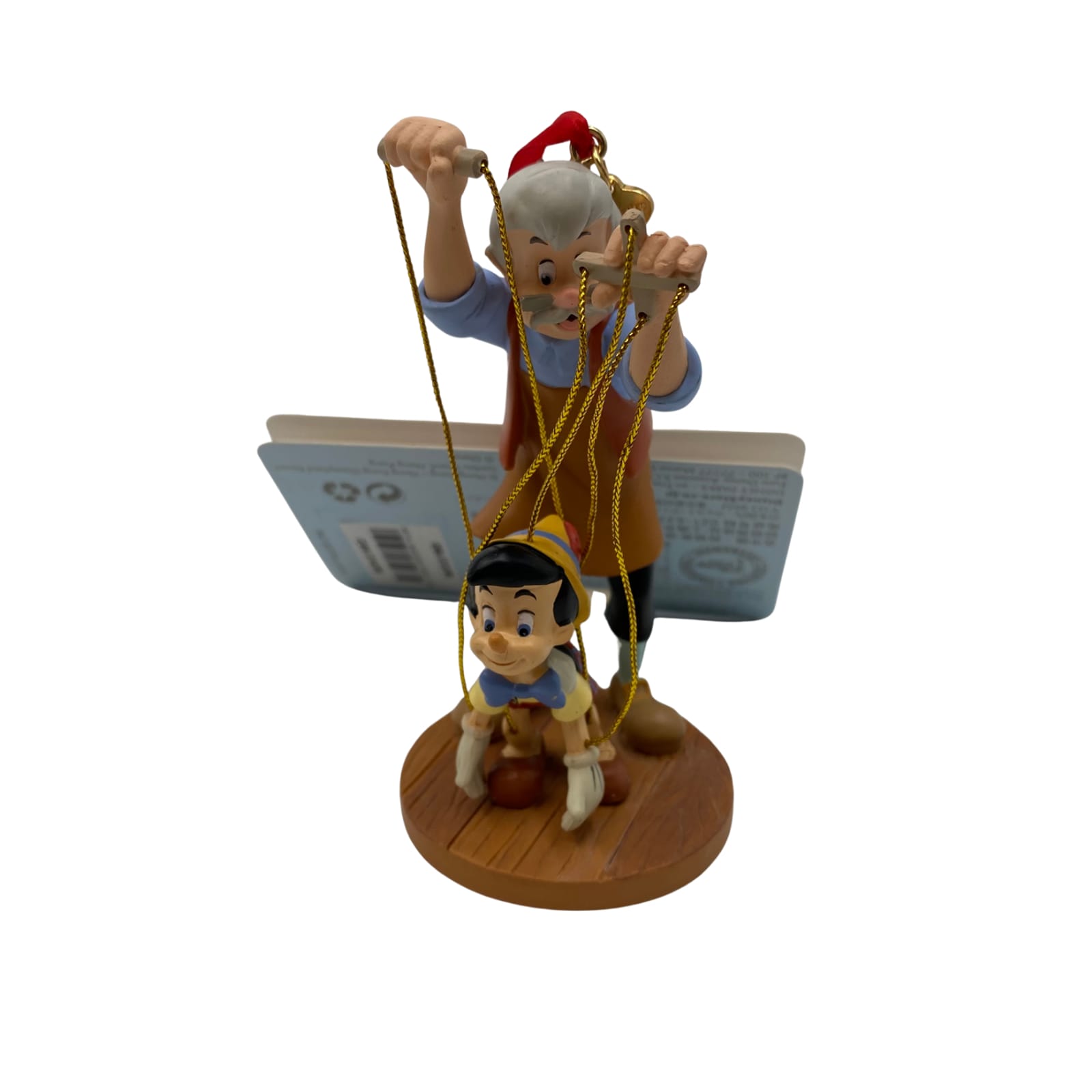Disney Brown Gepetto Pinocchio Sketchbook Ornament