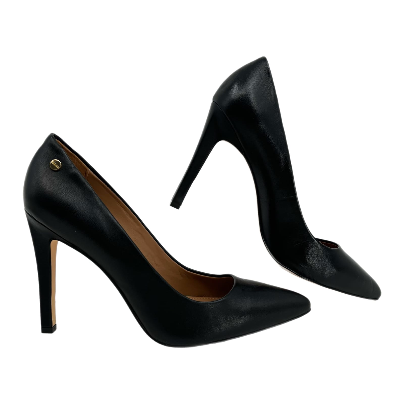Calvin Klein Black High Stiletto Heels