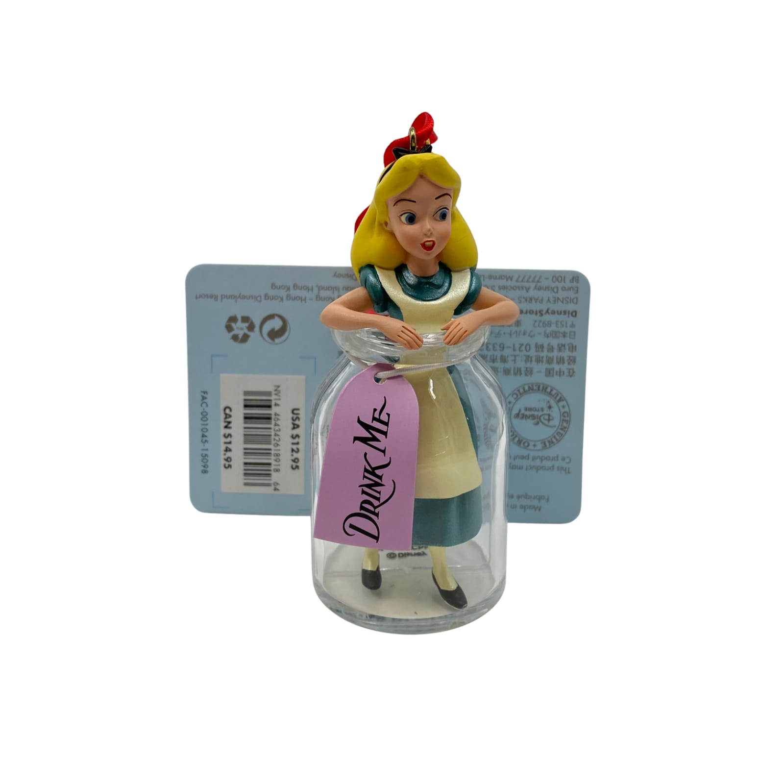 Disney Blue Sketchbook Ornament