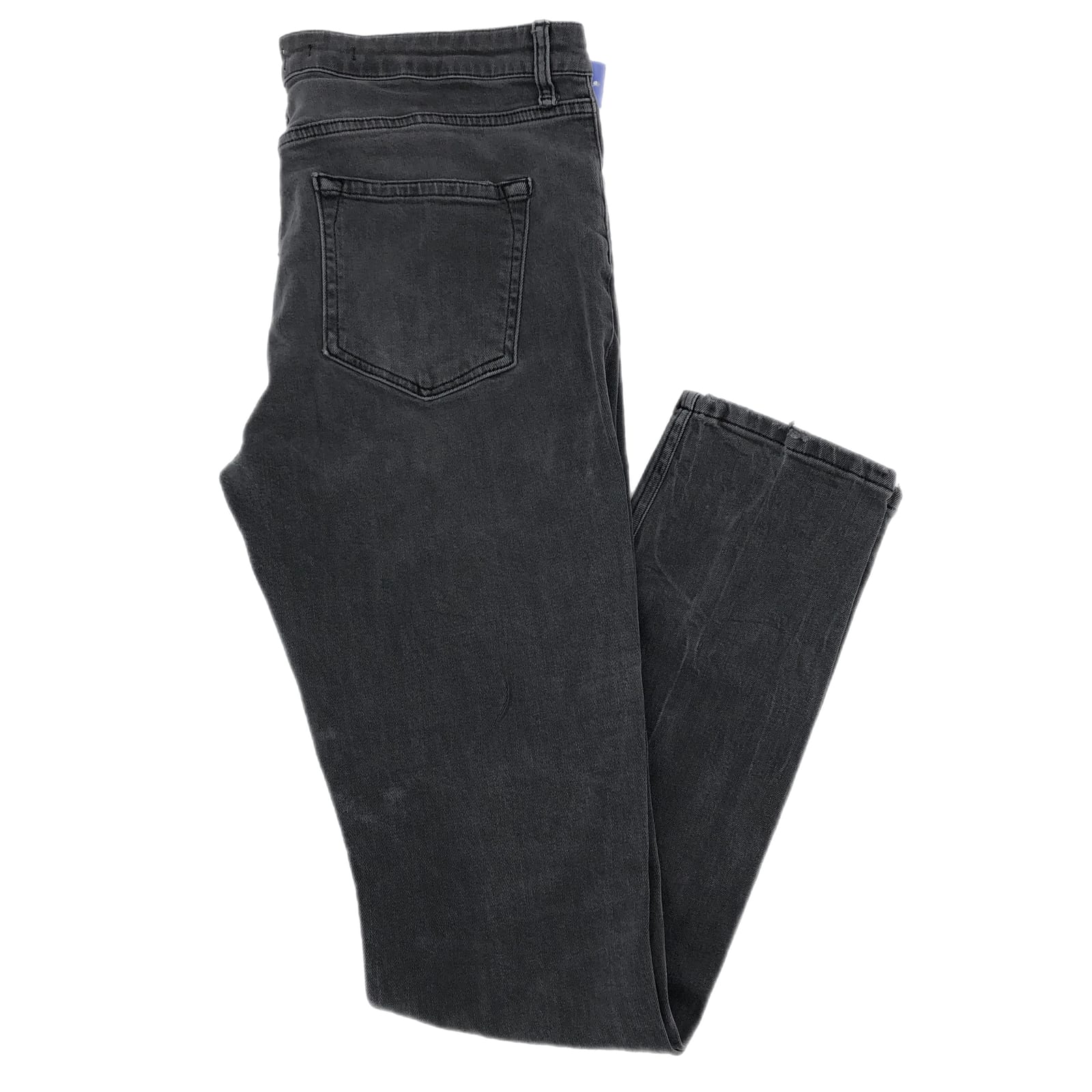 Topman Black High Rise Skinny Jeans