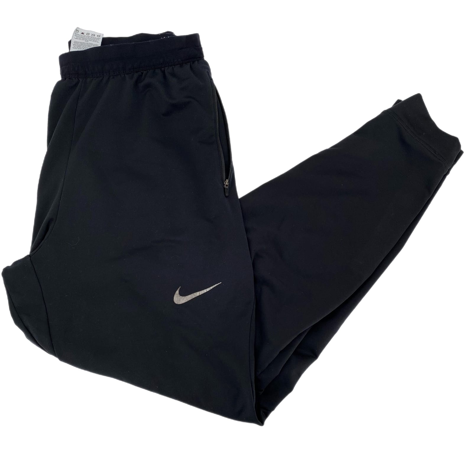 Nike Black Polyester Sweatpants