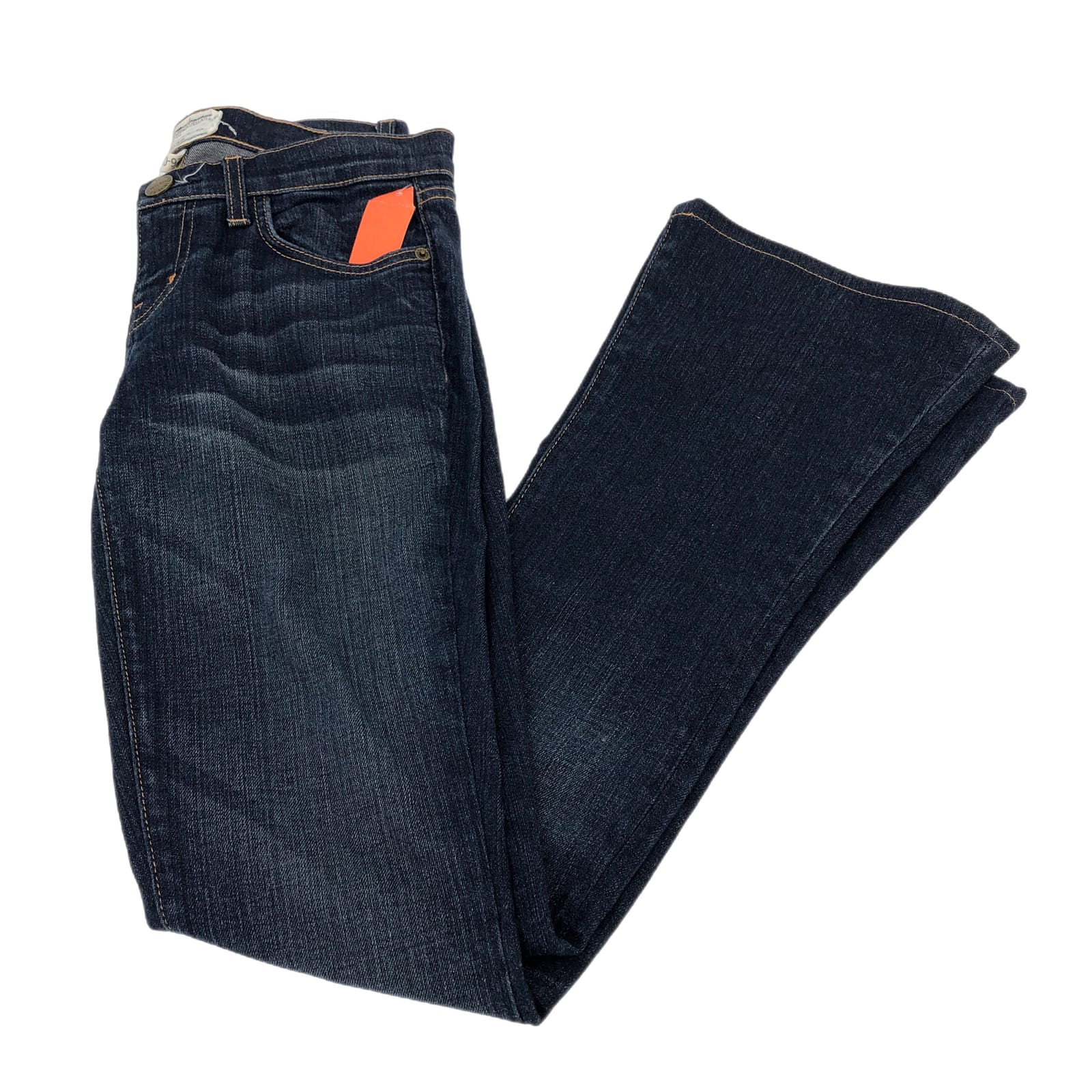 Current/Elliott Blue Cotton Flared Jeans