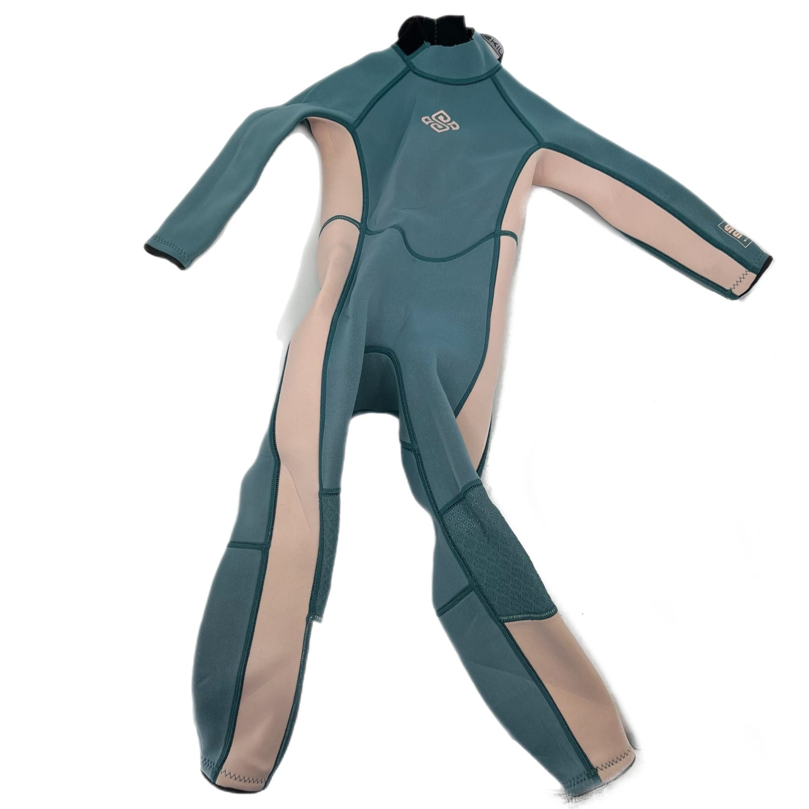 Seaskin Blue Solid Kids Bodysuit