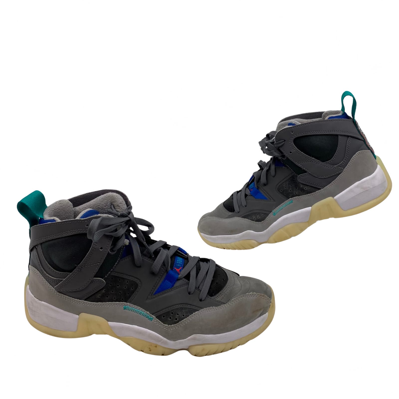 Jordan Gray Classic Jumpman Two Trey Sneakers