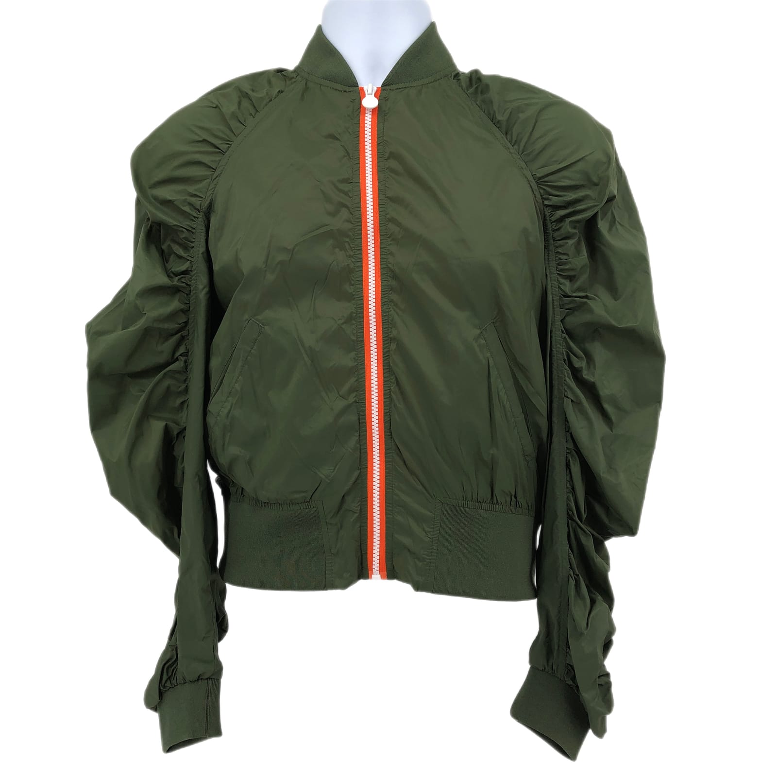 Hunter for Target Green & Orange Bomber Jacket