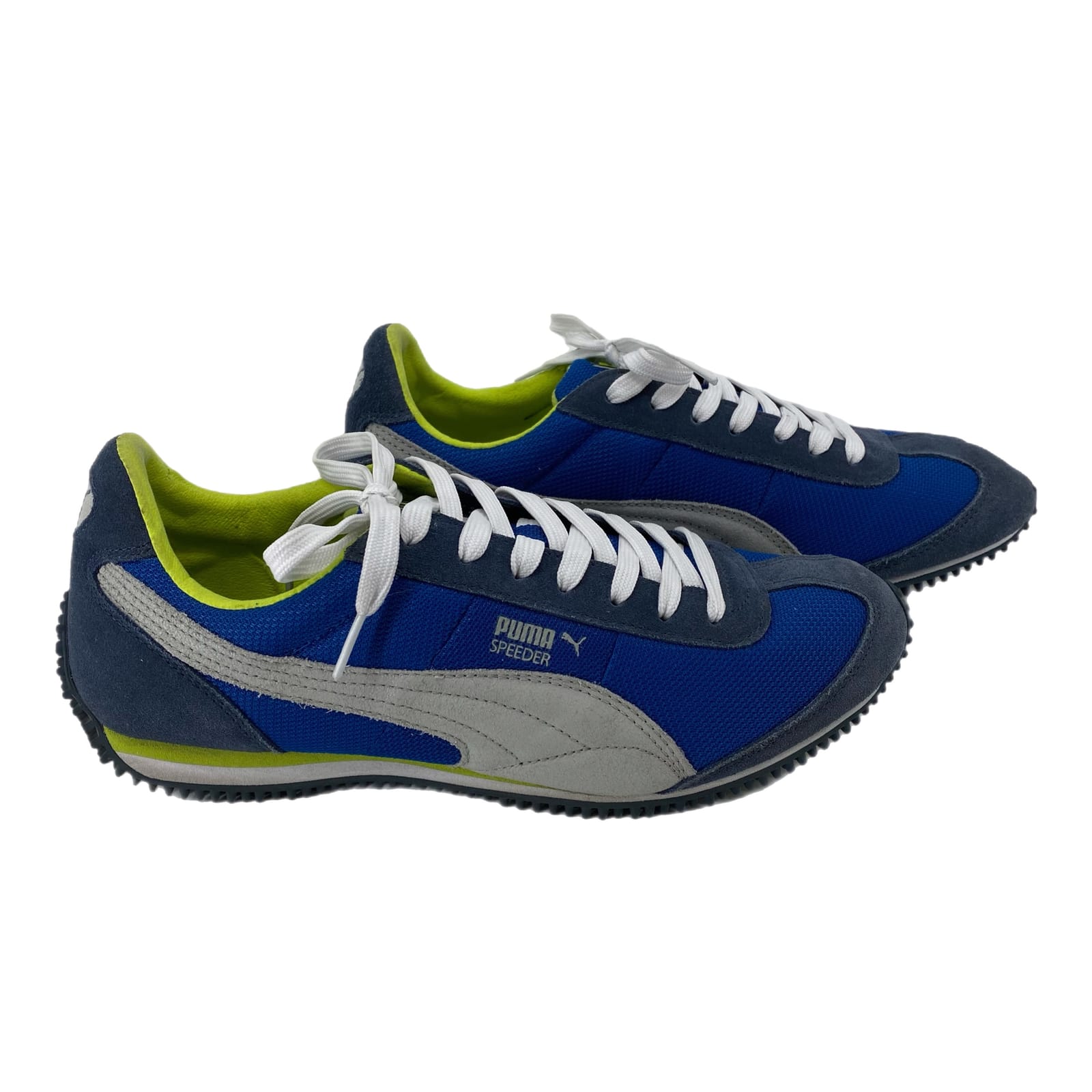 Puma Blue Gray Athletic Sneakers