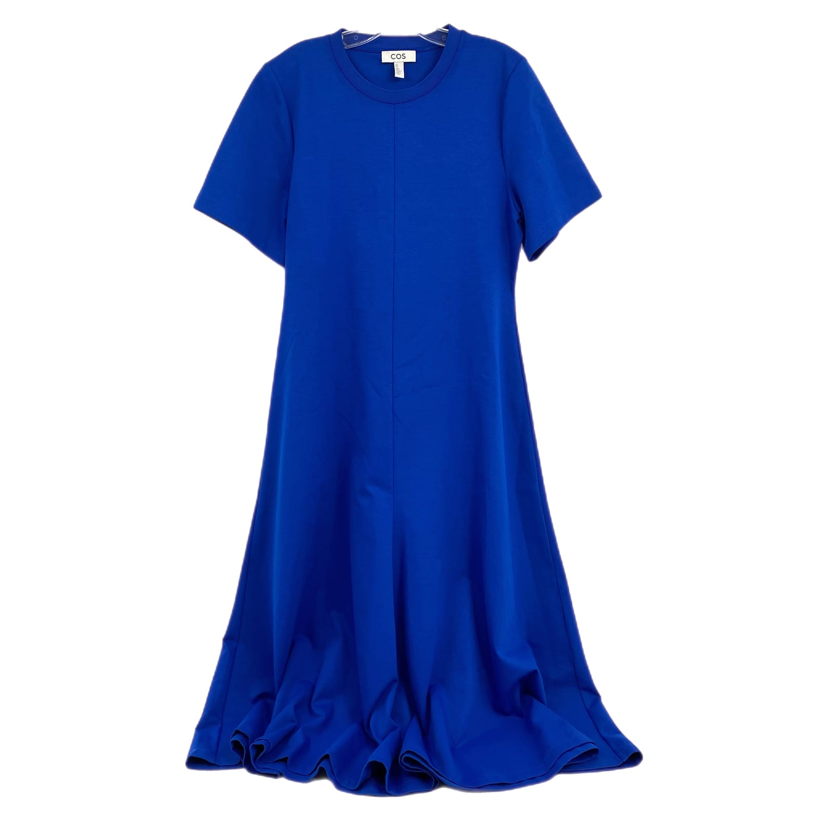 COS Blue Short Sleeve Maxi Dress