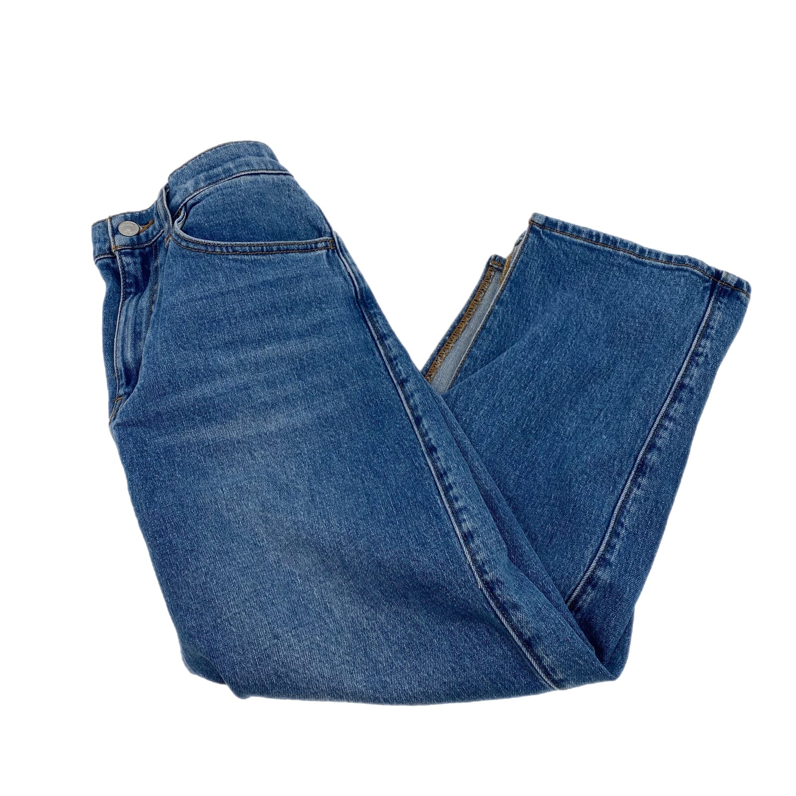 Hudson Jeans Blue Denim A-Line Skirt