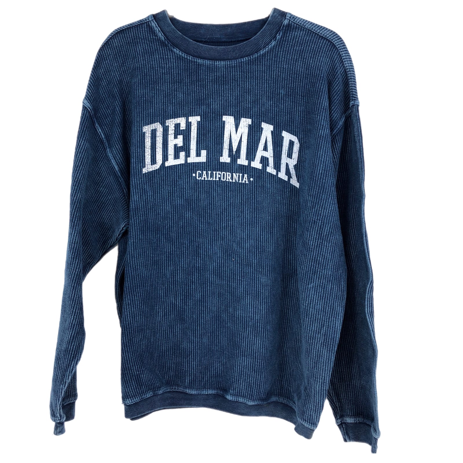 Classic California Blue & White Sweater