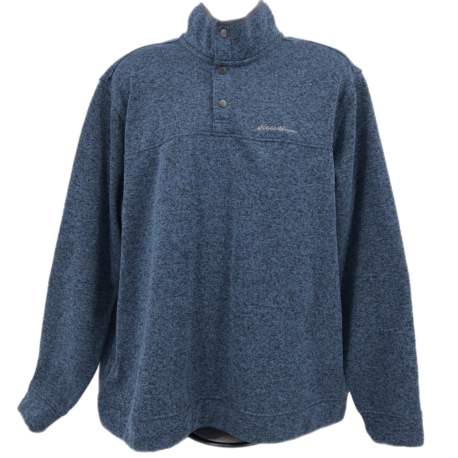 Eddie Bauer Blue/Black Pullover Sweater