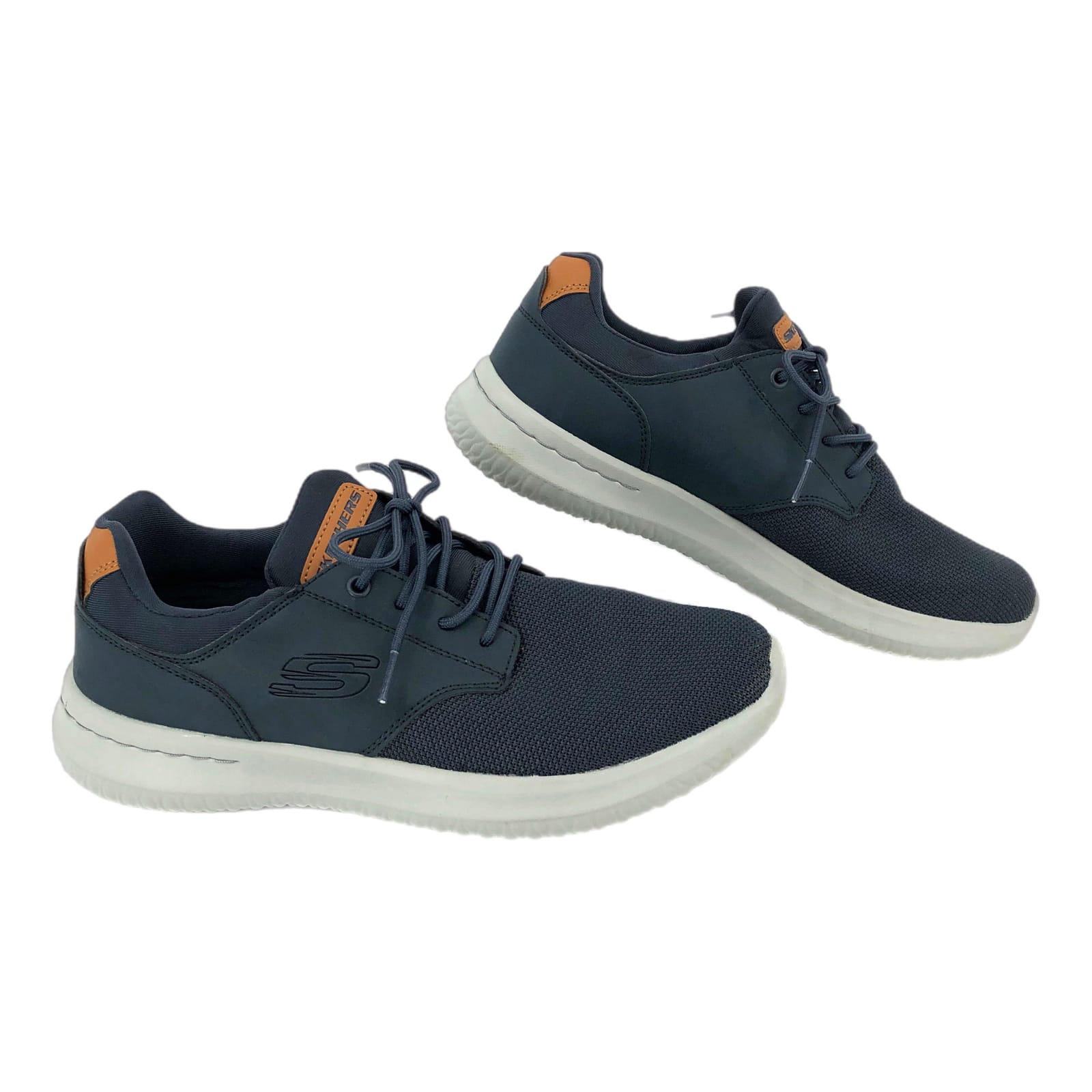 Skechers Delson Blue Athletic Sneakers