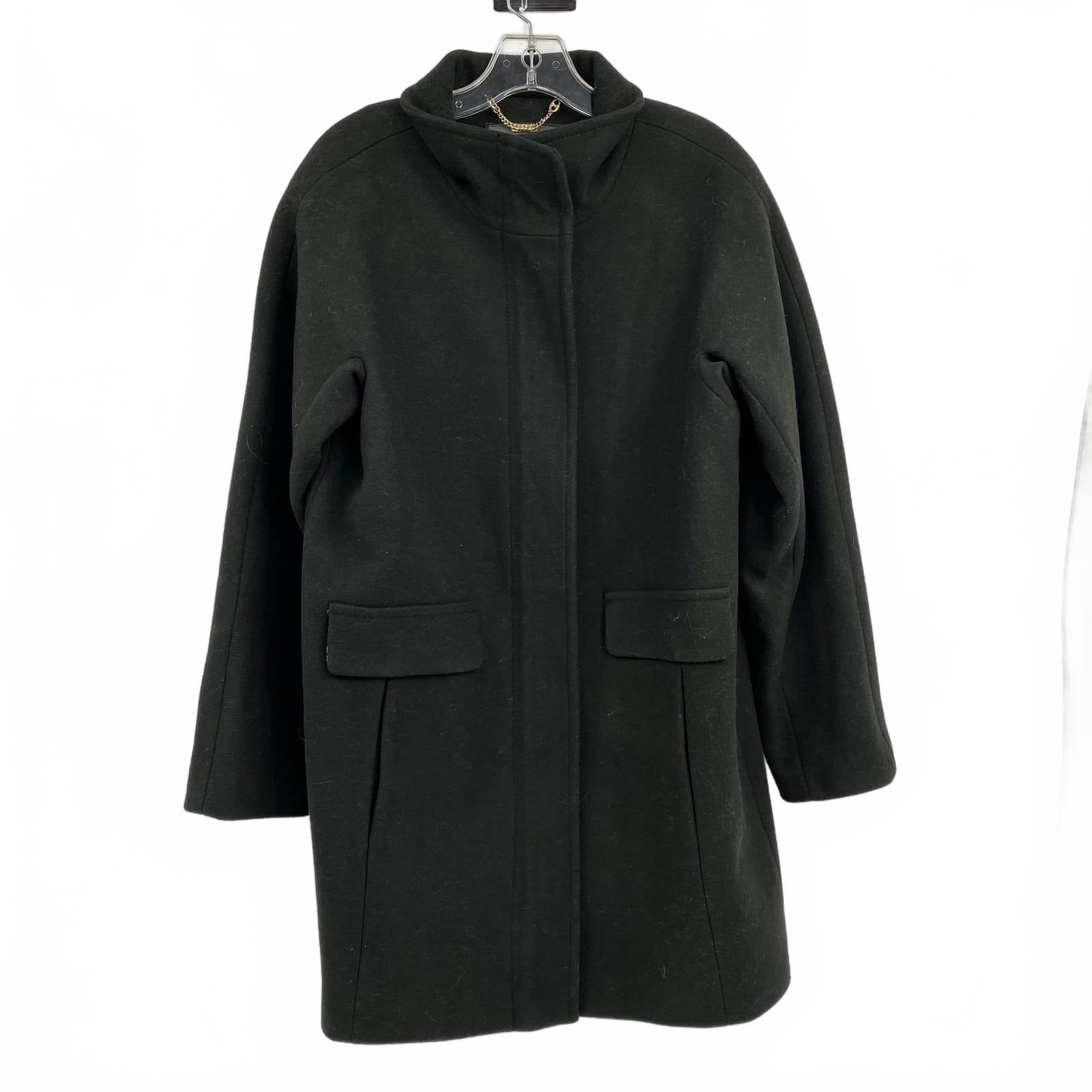 Vince Camuto Green Wool Pea Coat