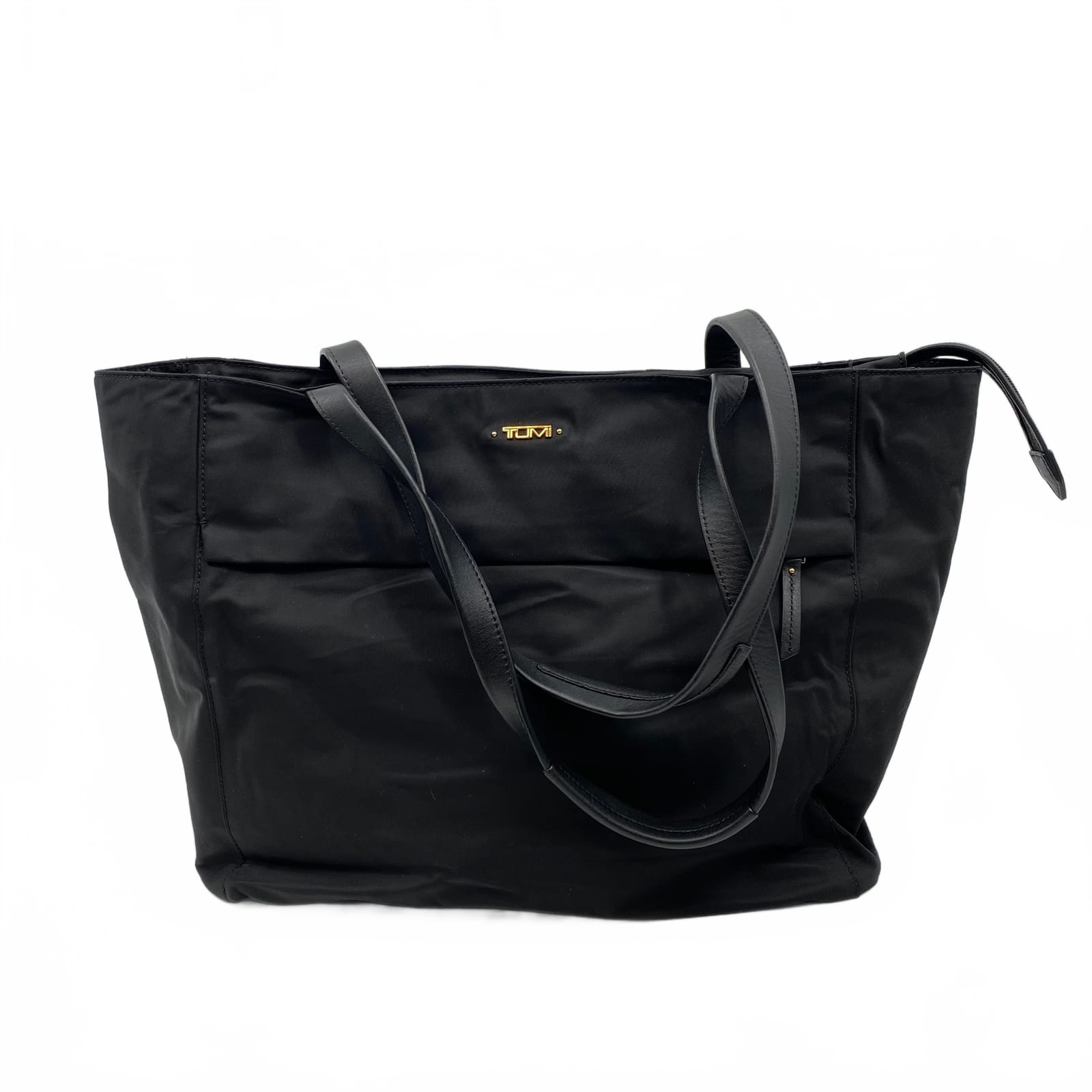 Tumi Black Nylon Laptop Travel Tote