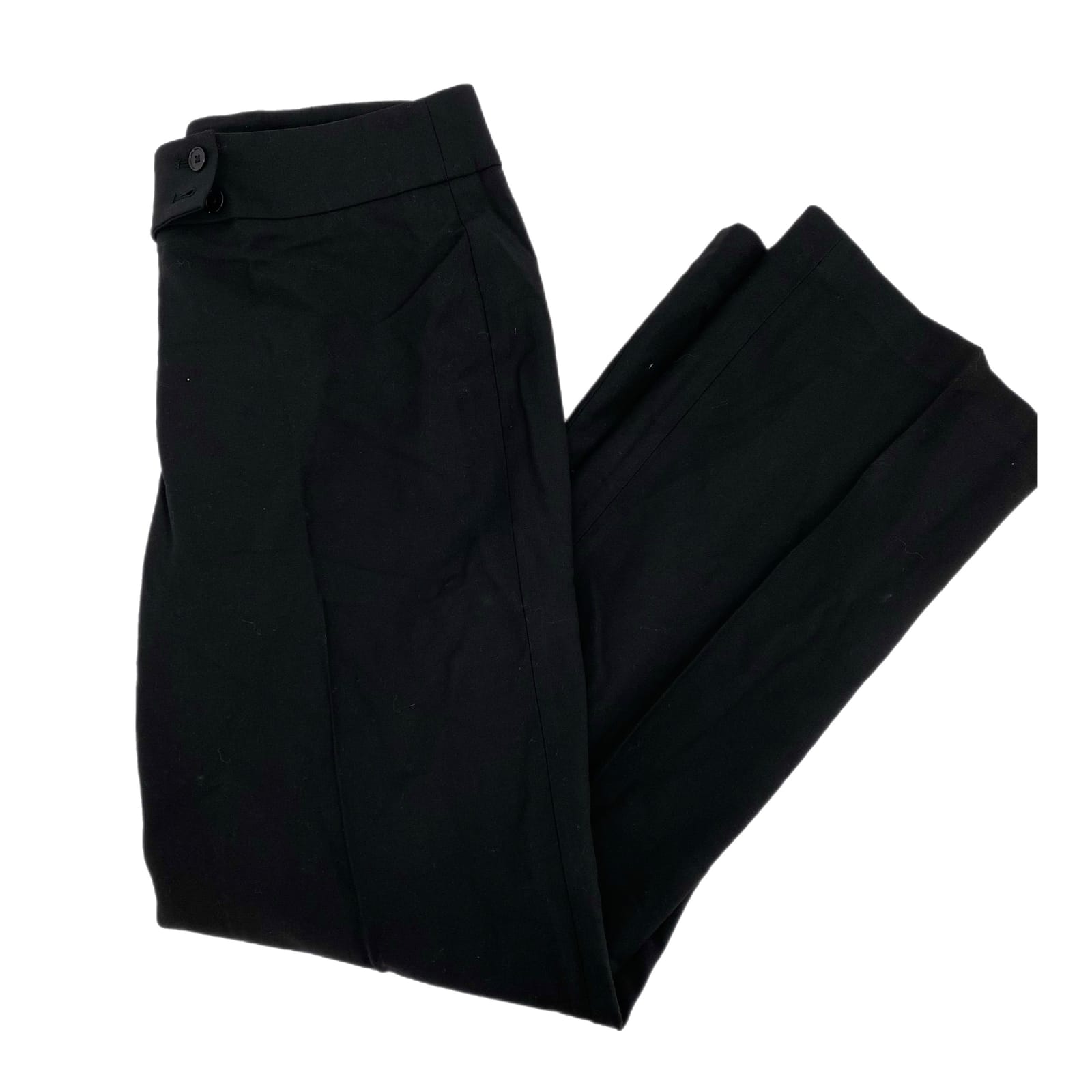 Talbots Black Wide-Leg Trousers