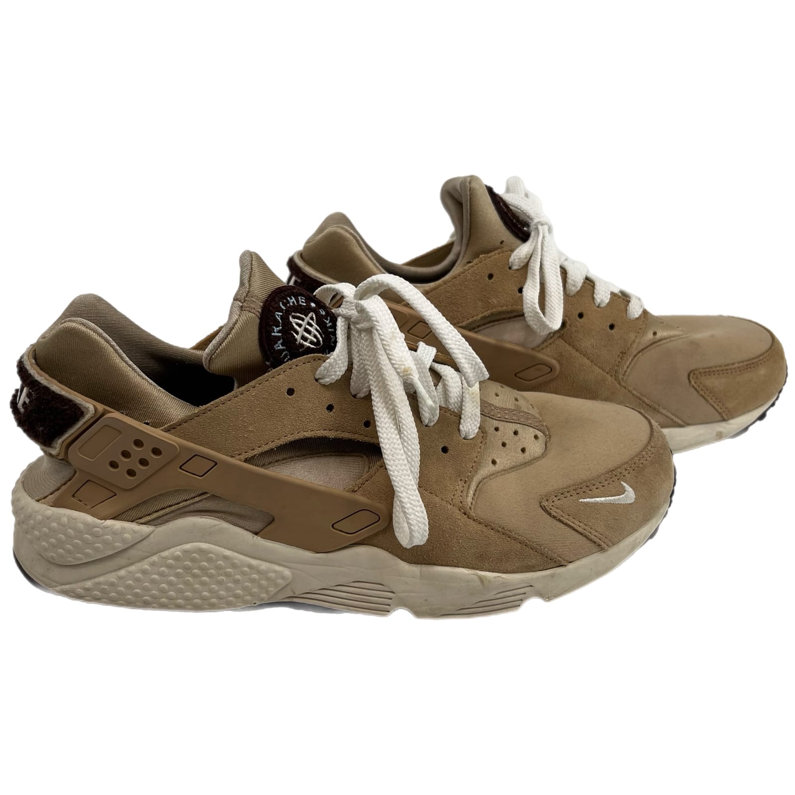 Nike Brown Tan Classic Lace Up Athletic Sneakers