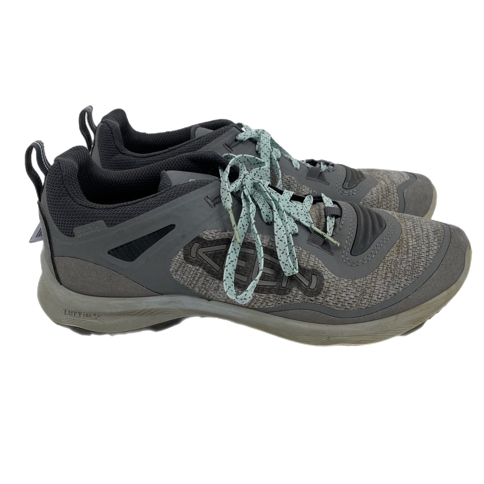 Keen Gray Blue Canvas Athletic Shoes