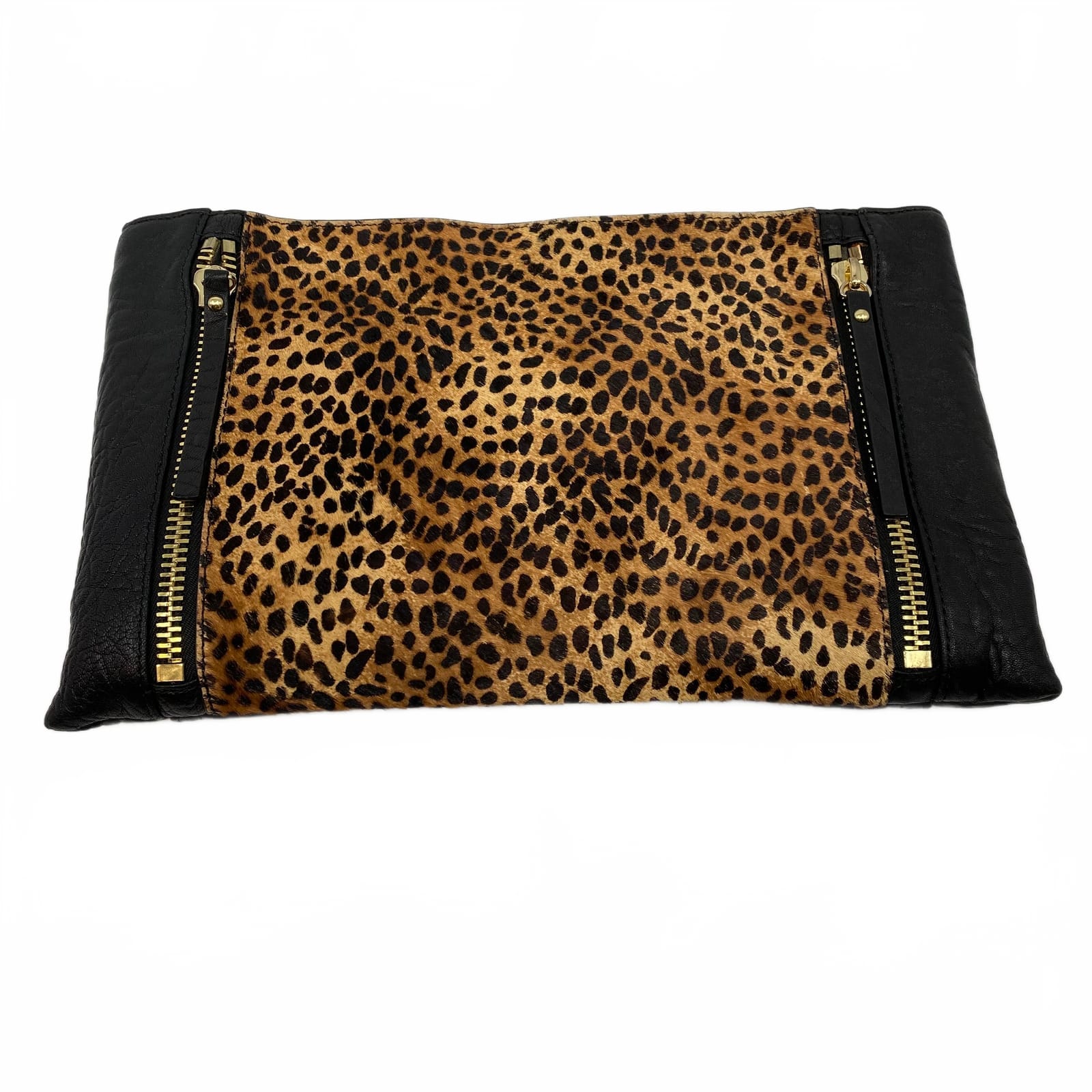 Vince Camuto Black Leather Clutch