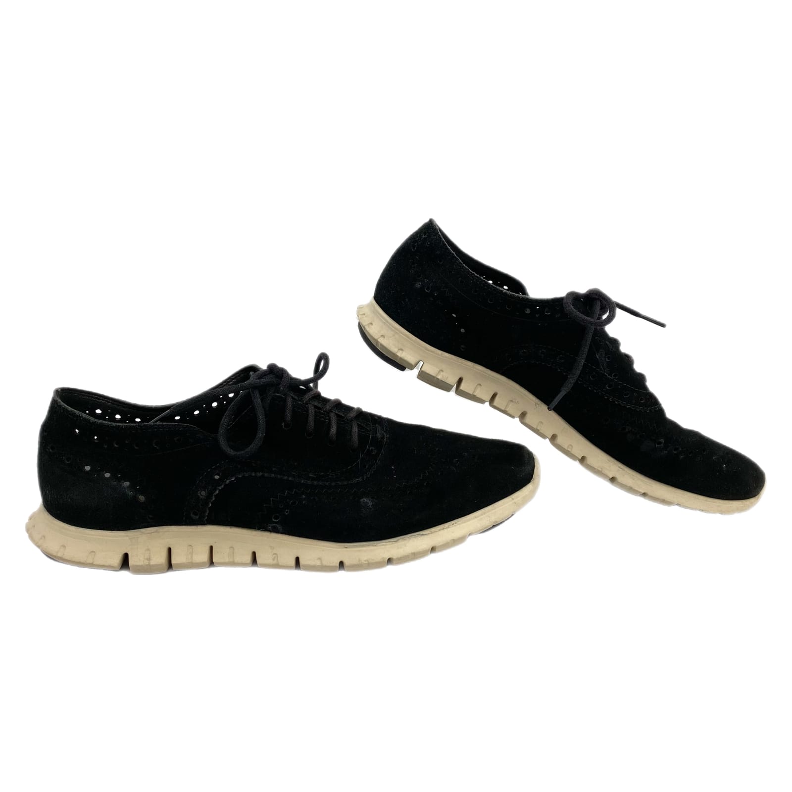 Cole Haan Black Suede Zerogrand Sneakers