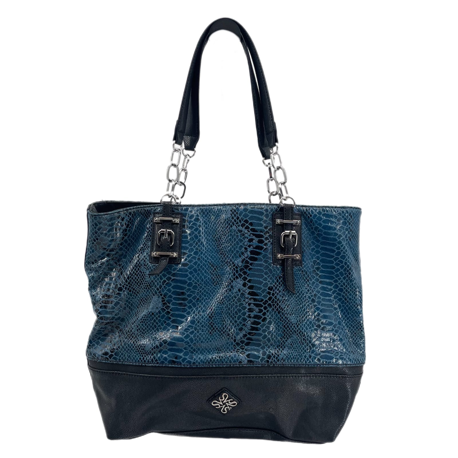 Vera Wang Blue & Black Tote