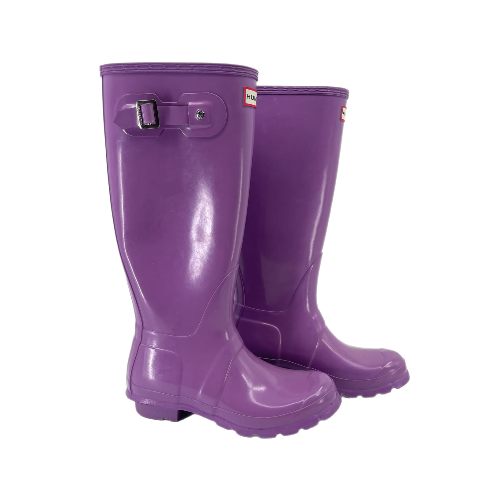 Hunter Purple Waterproof Winter & Rain Boots