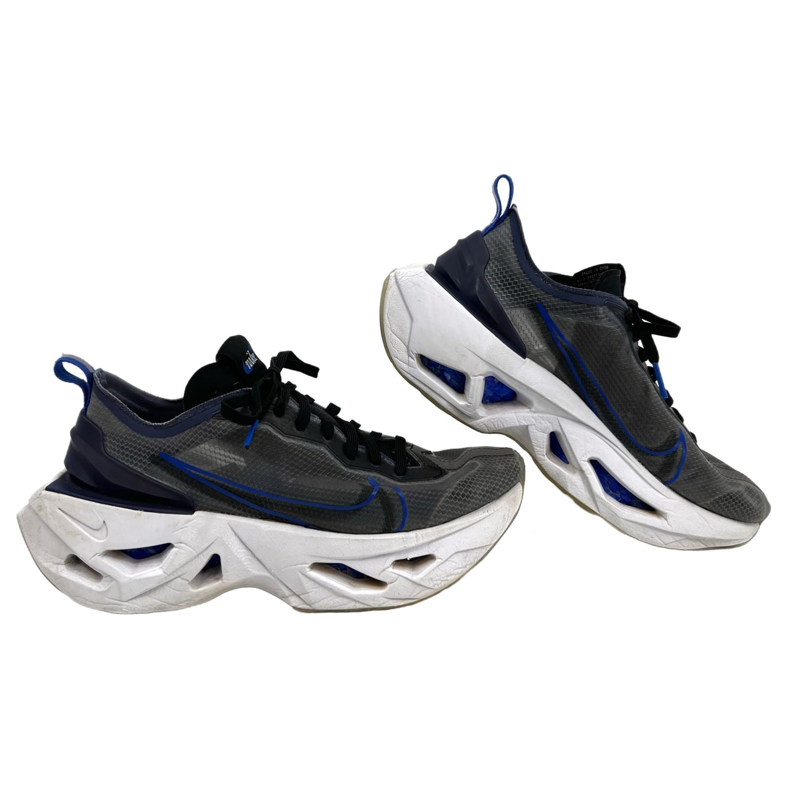 Nike Gray Blue Zoom X Vista Grind Sneakers