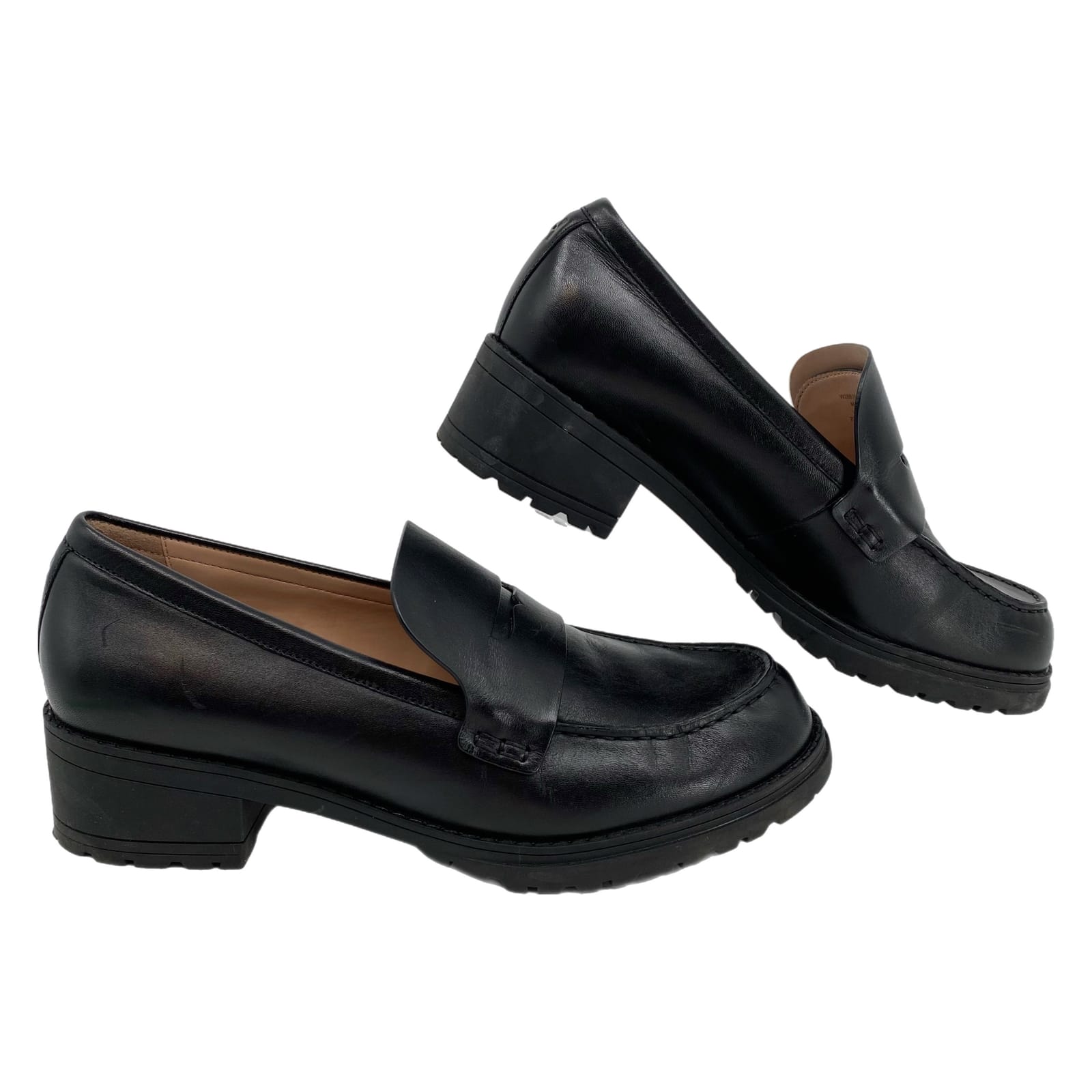 Cole Haan Black Camea Loafers