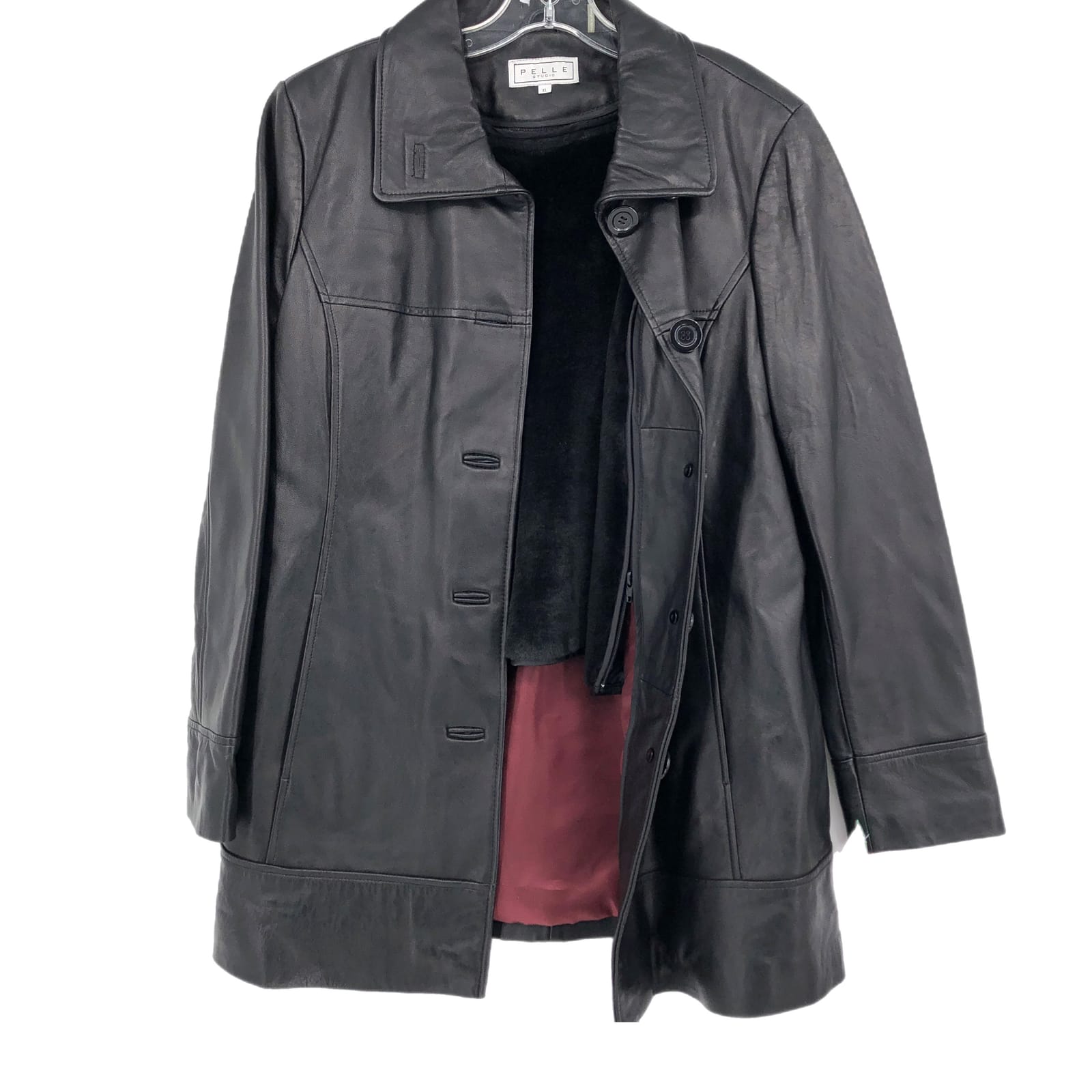 Pelle Studio Black Classic Leather Jacket