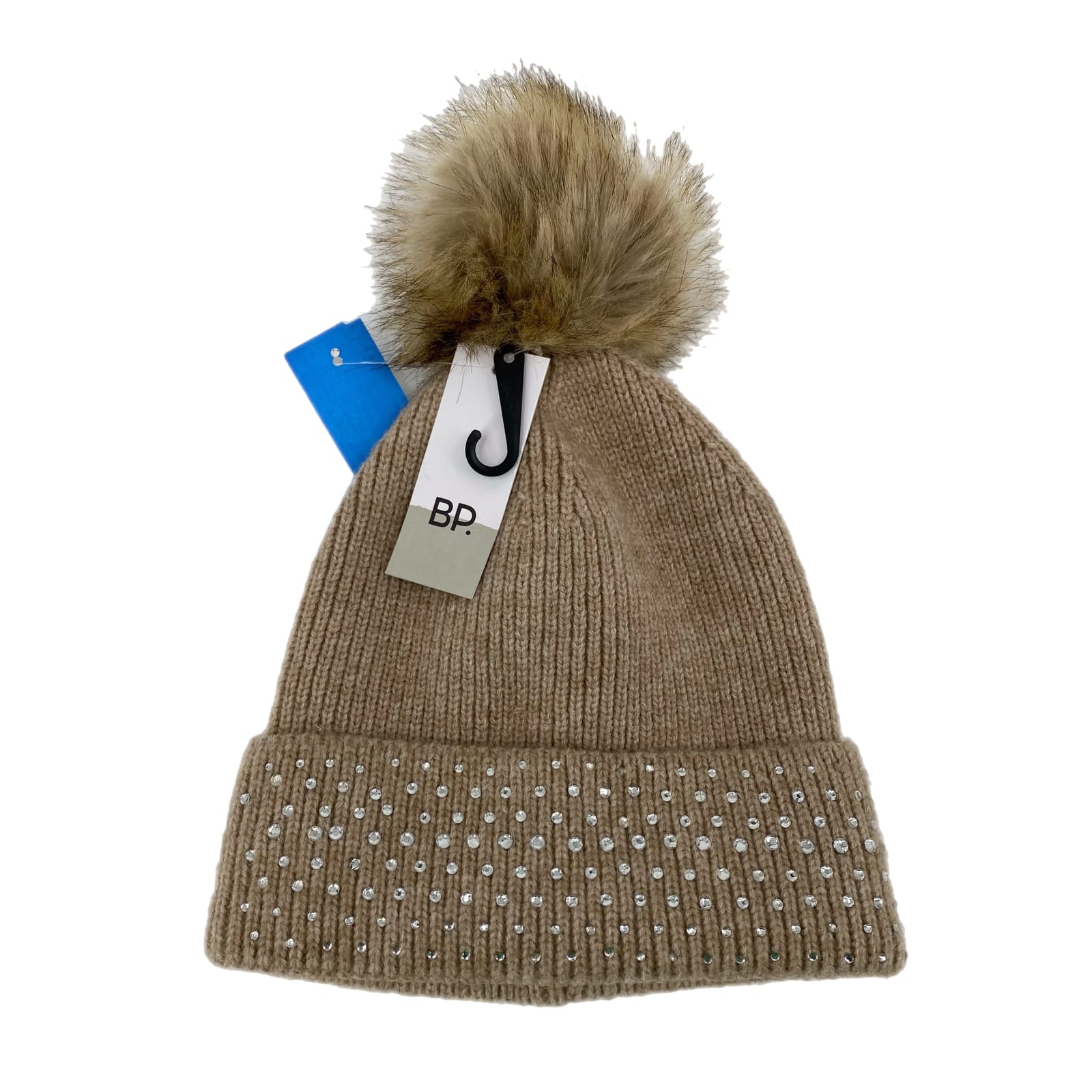 bp Beige Classic Beanie Hat