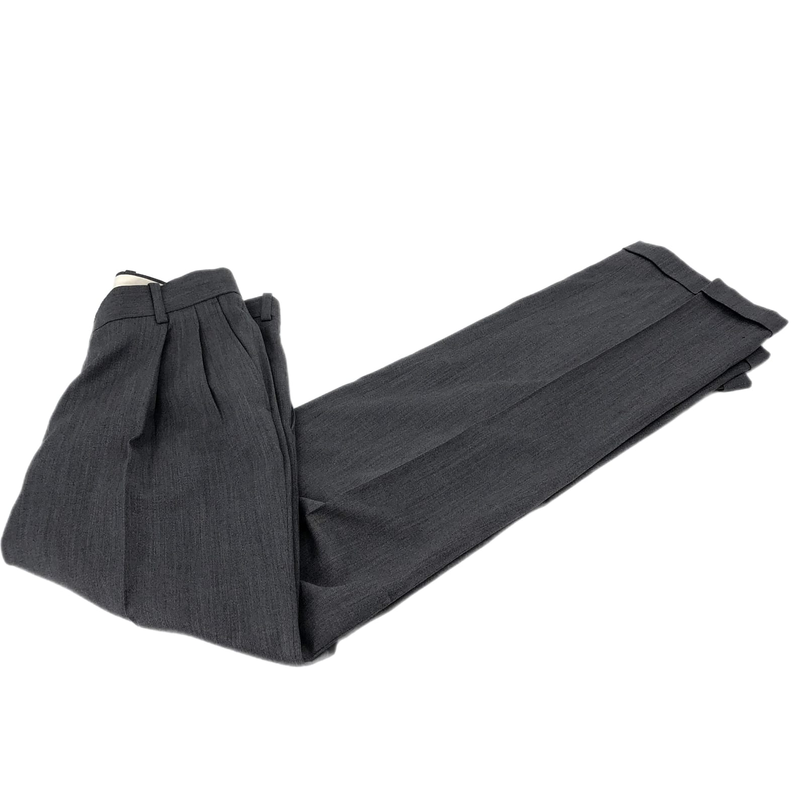 Pronto Uomo Gray Straight Dress Pants