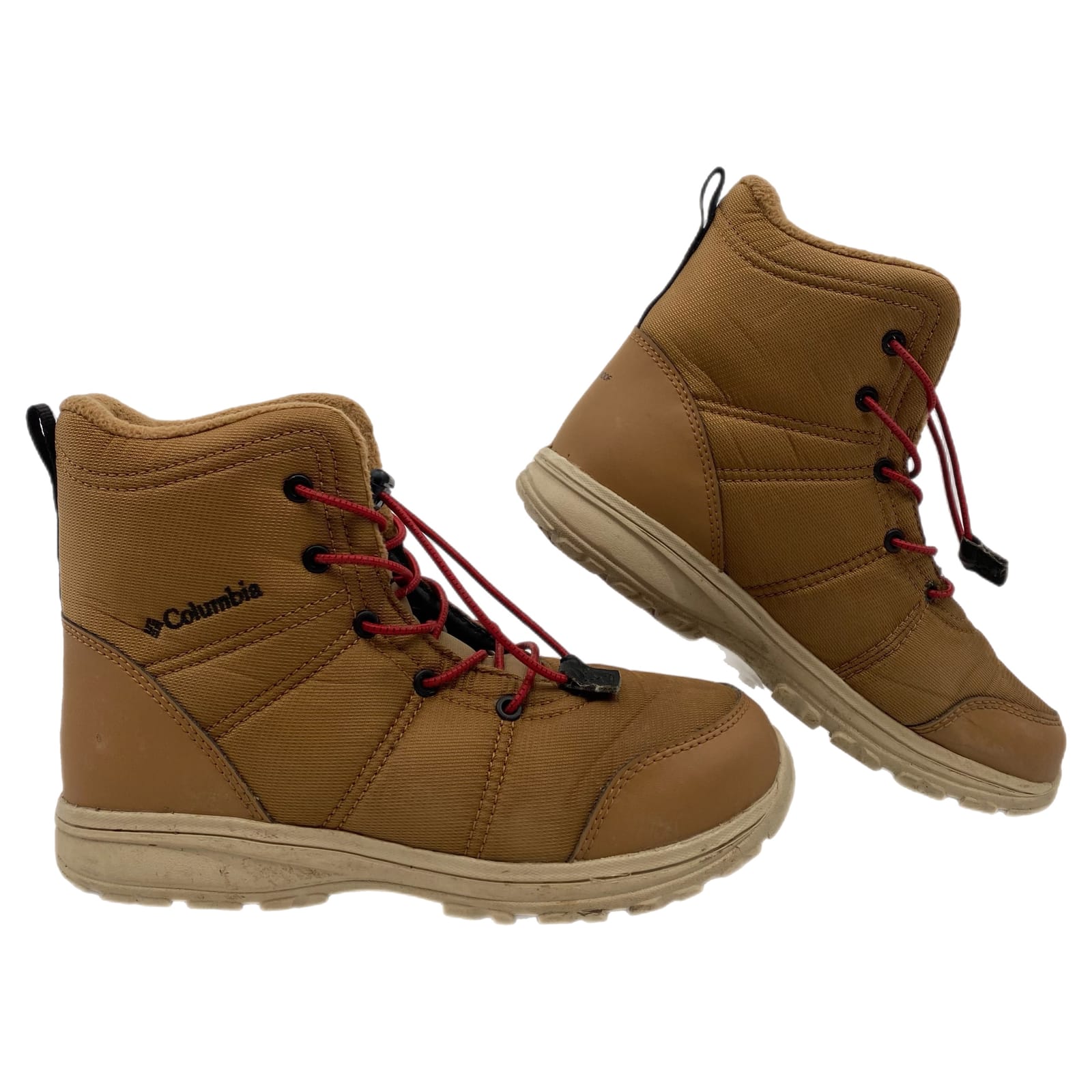 Columbia Brown Lace-Up Winter Boots