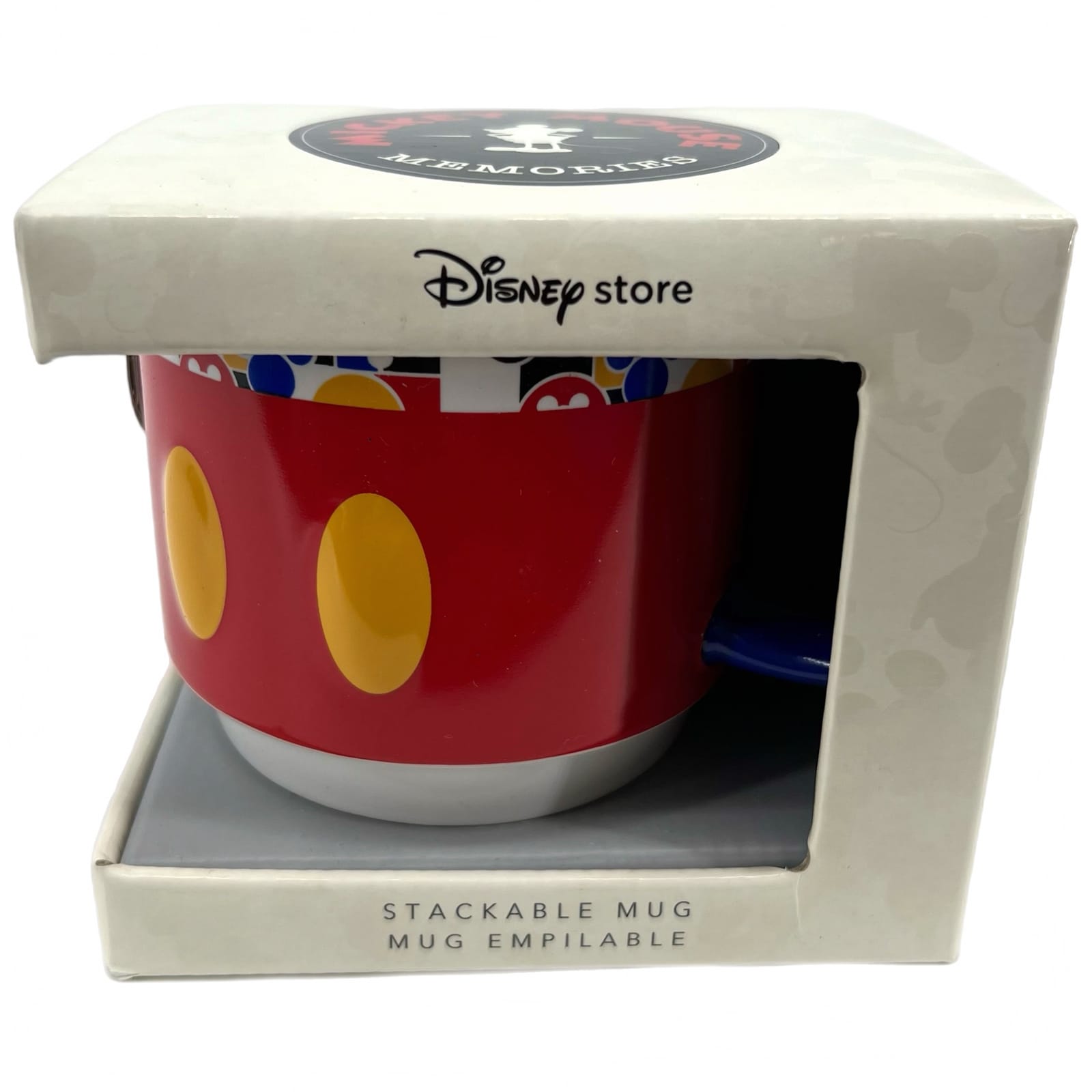 Disney Store Limited Release Mickey Mouse Memories Stackable Mug 3/12