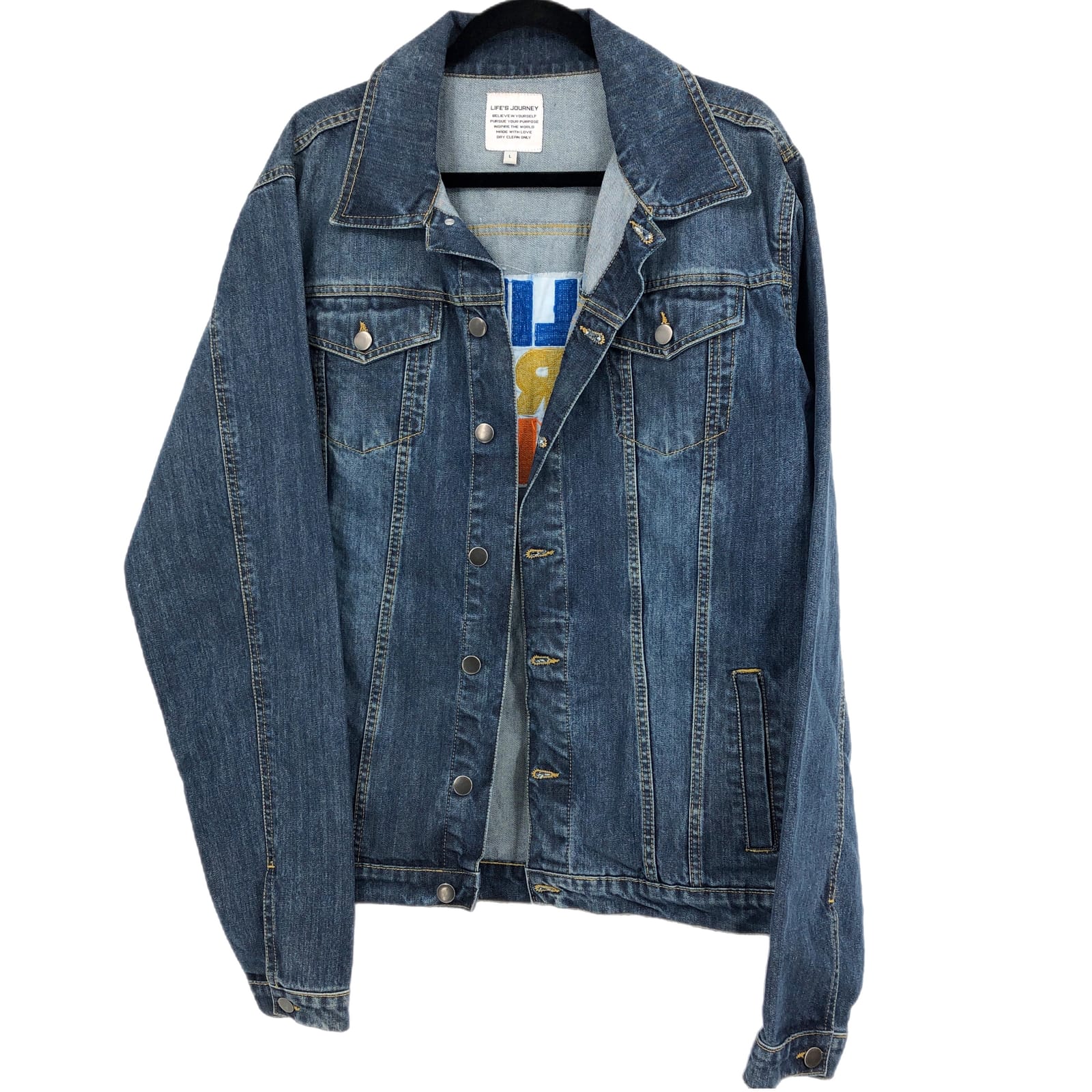 Classic Blue Cotton Jacket