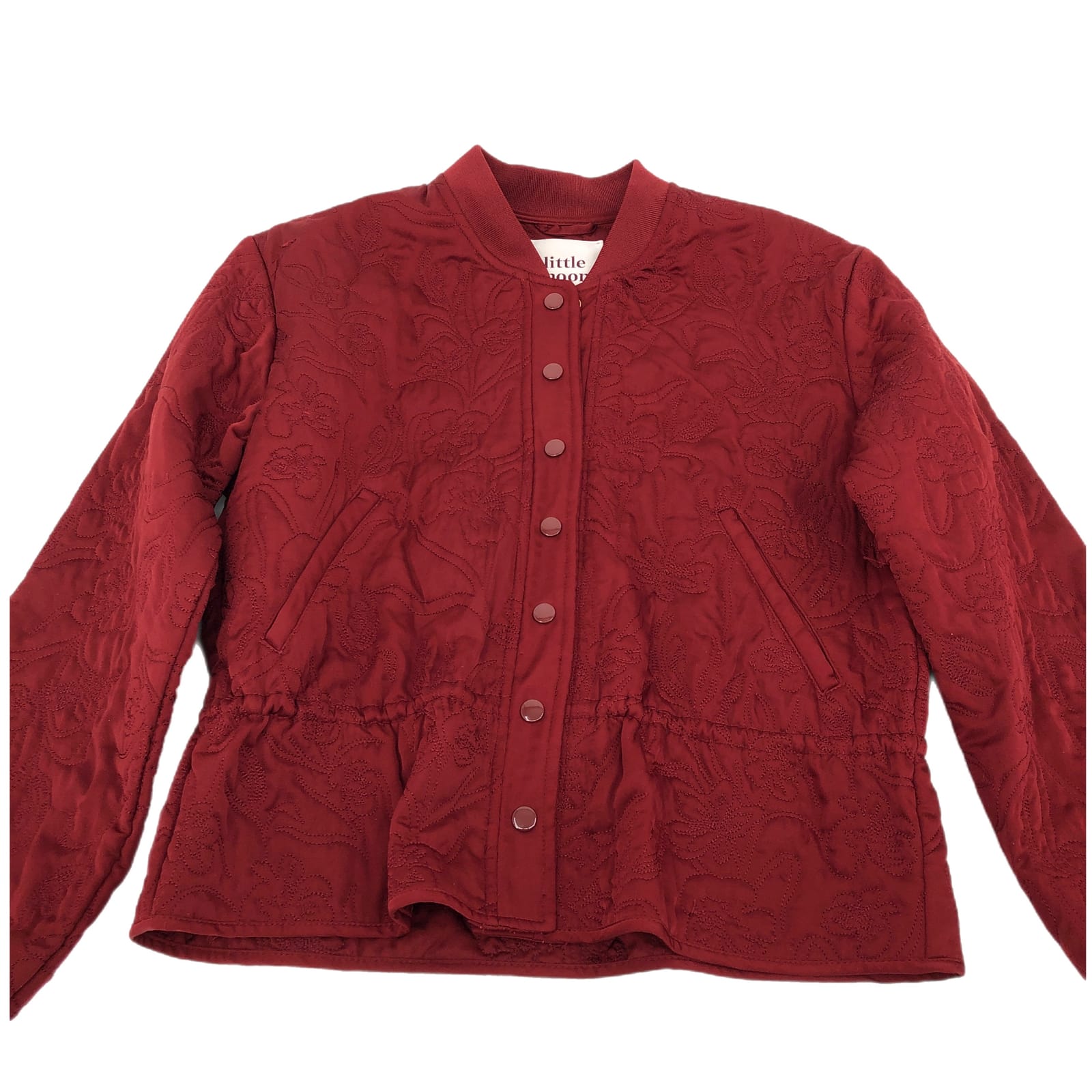 Little Moon Red Bomber Jacket