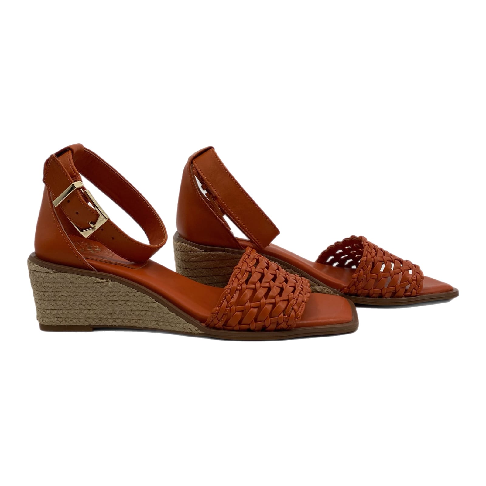 Vince Camuto Leather Wedge Heels