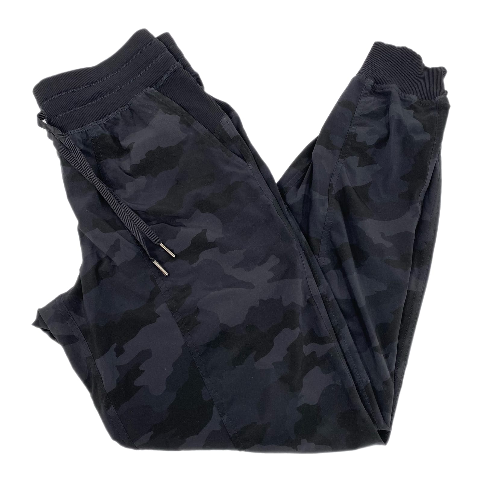 Lululemon Gray Black Camouflage Joggers
